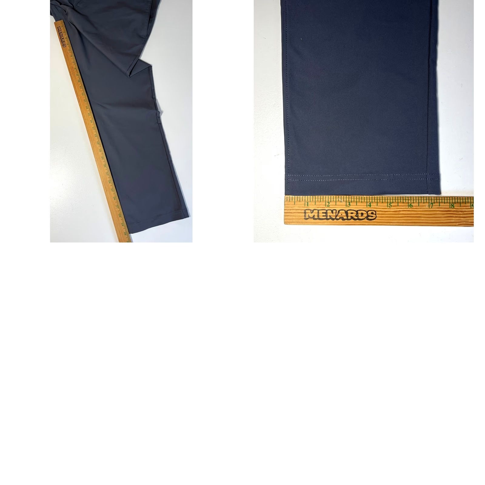 Vintage Public Rec Men's Chino Pants Slate 38x30 Gray Polyester Flat Front Straight 100% Stretch Pockets City Preppy Casual Regular Mens Size US 38 / EU 54 - 10 Thumbnail
