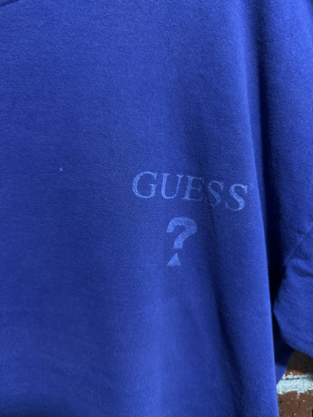 Guess × Vintage Vintage Guess Faded Tee Size US L / EU 52-54 / 3 - 4 Thumbnail