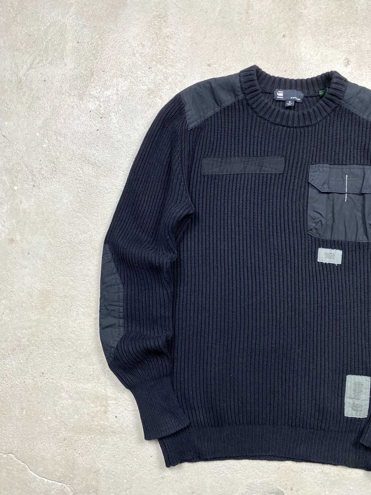 G-Star Vintage G Star Raw Striped Japanese Knit Sweater Archive Size US S / EU 44-46 / 1 - 2 Thumbnail