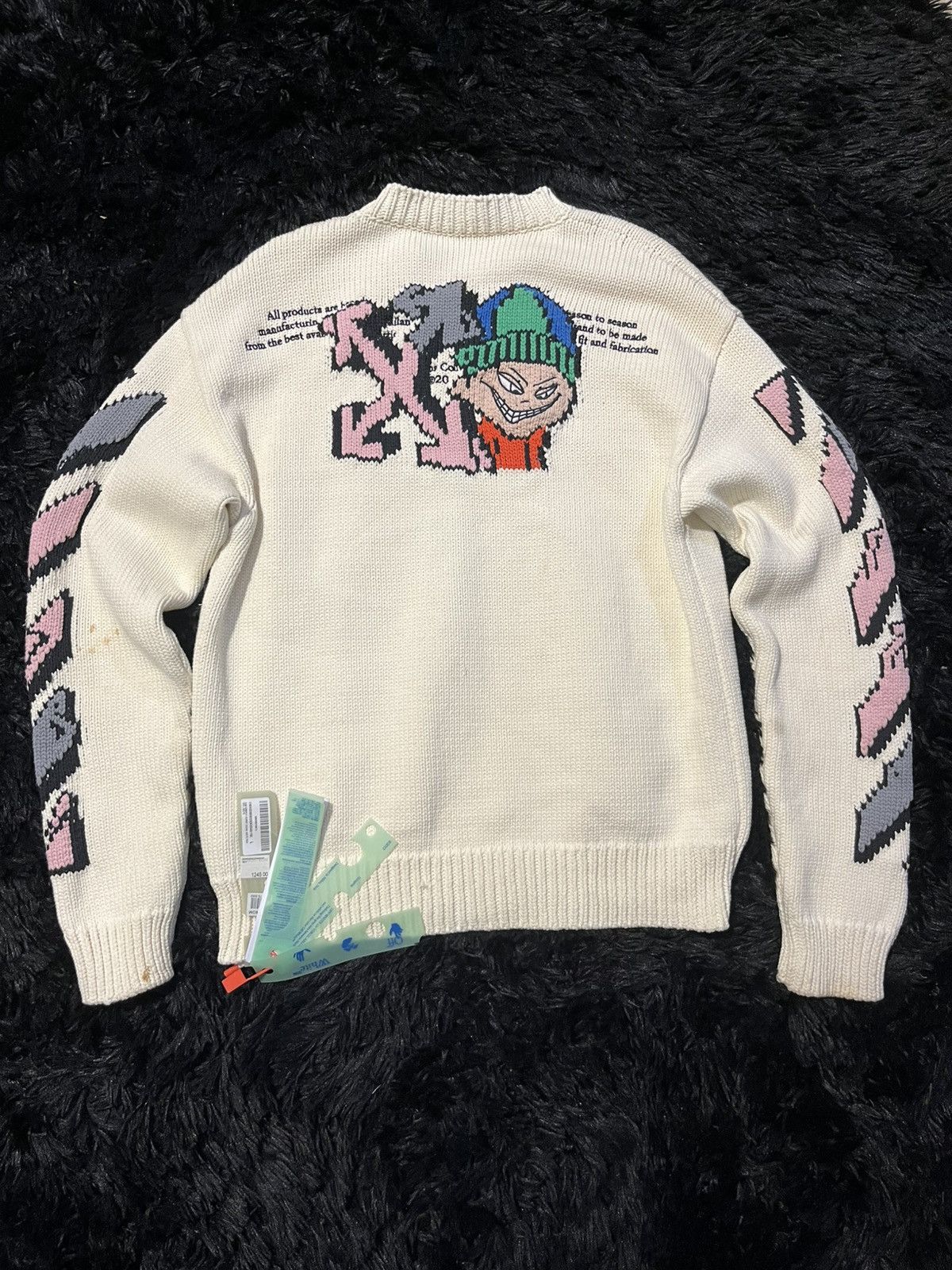 Off-White Off White Graffiti Puppet Large DEADSTOCK 2013 Seasonal Knit Size US L / EU 52-54 / 3 - 1 Thumbnail