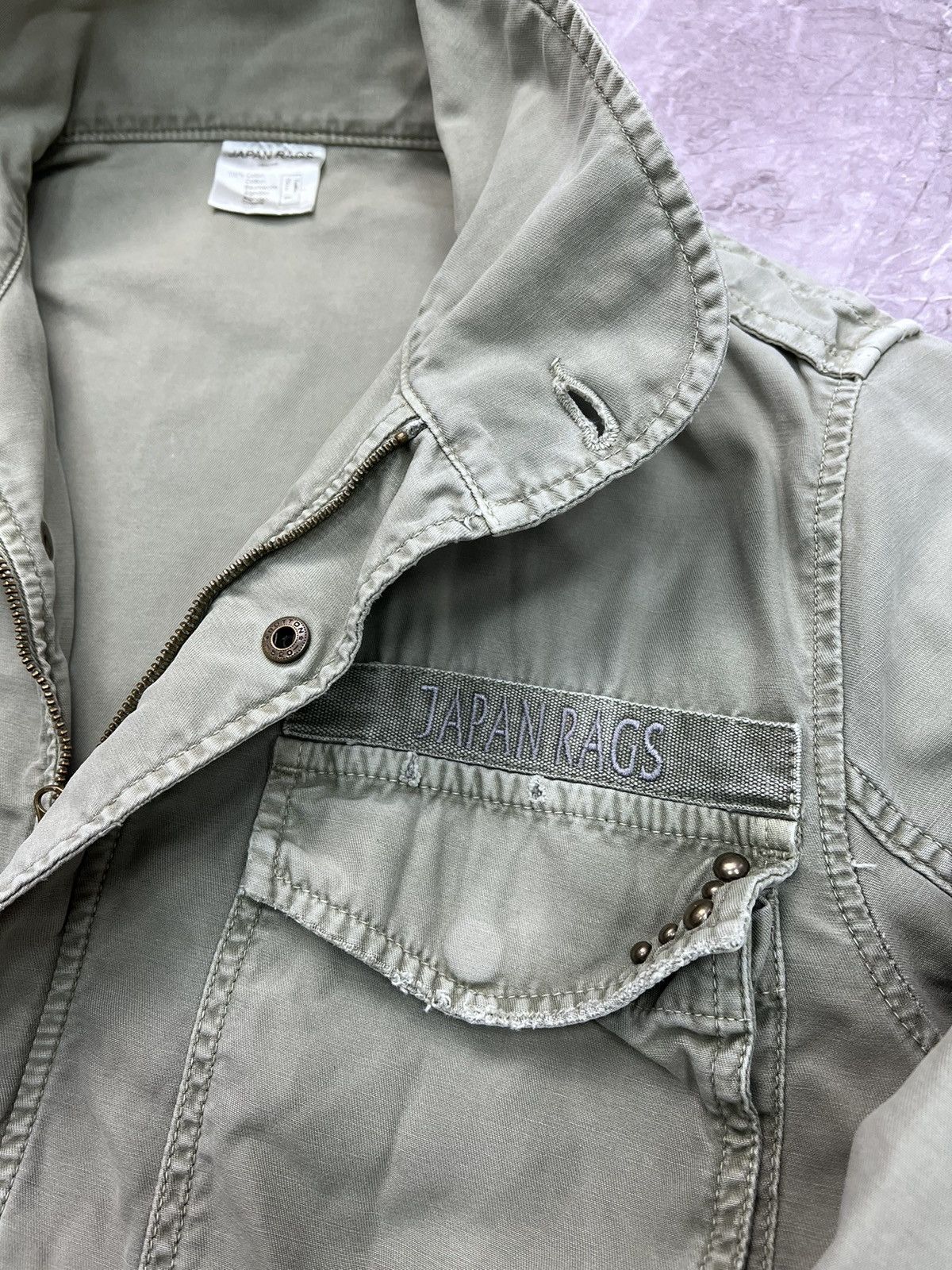 If Six Was Nine Vintage Sun faded JAPANESE MAHARISHI STYLE FIELD jacket Size US L / EU 52-54 / 3 - 8 Thumbnail