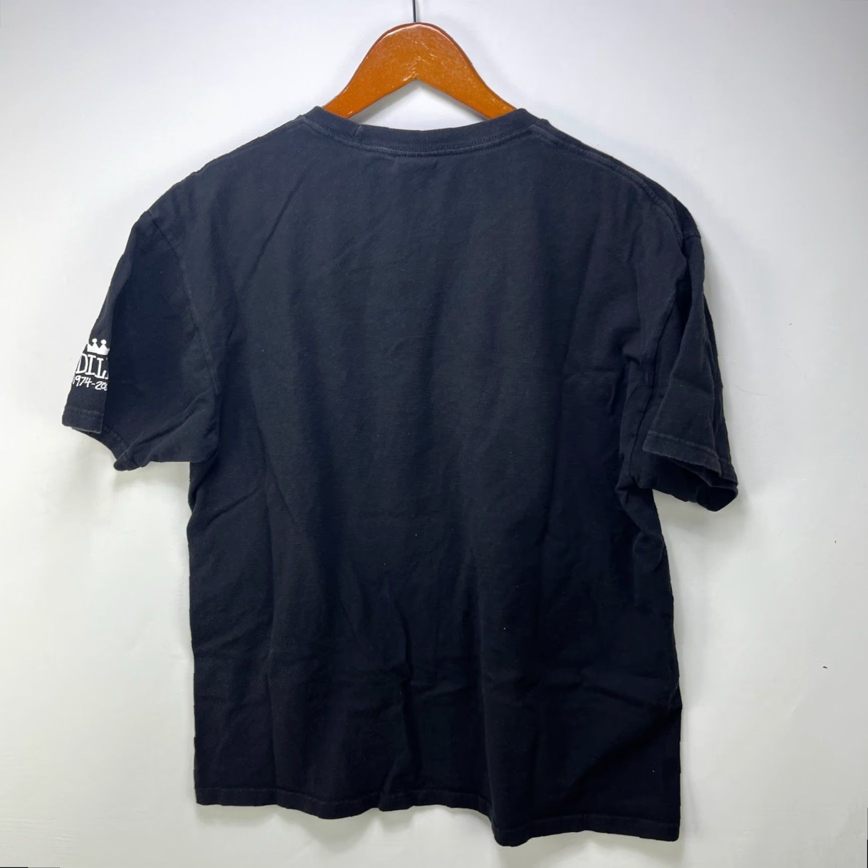 Vintage Stussy T Shirt Regular Large Black 90s Mens Logo Donuts J Dilla Vintage No (adapt: ensure words from original only) Size US L / EU 52-54 / 3 - 7 Thumbnail
