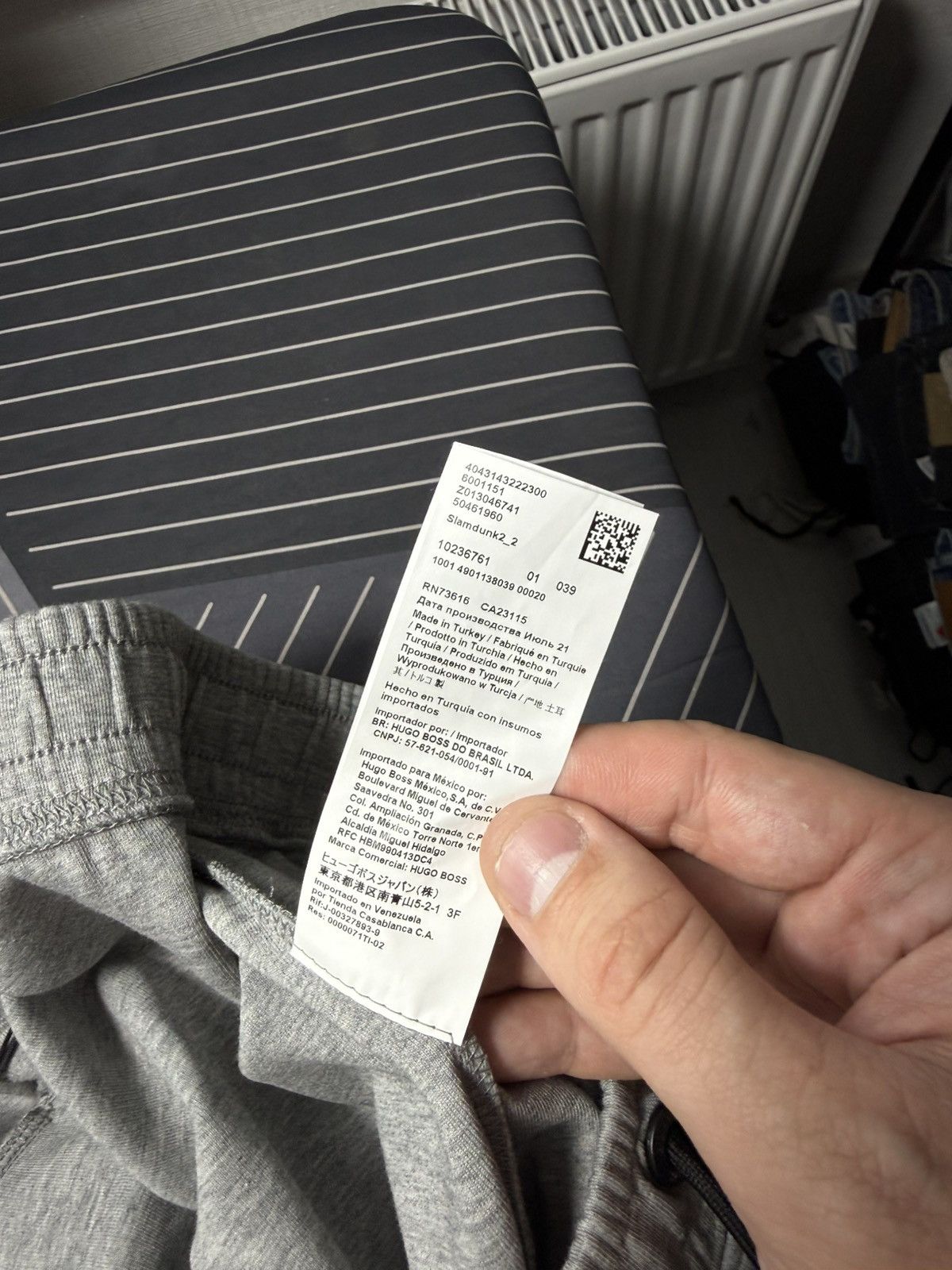 Hugo Boss Hugo Boss x NBA Joggers L Brooklyn Nets Grey Sweatpants NWT Size US 34 / EU 50 - 12 Thumbnail