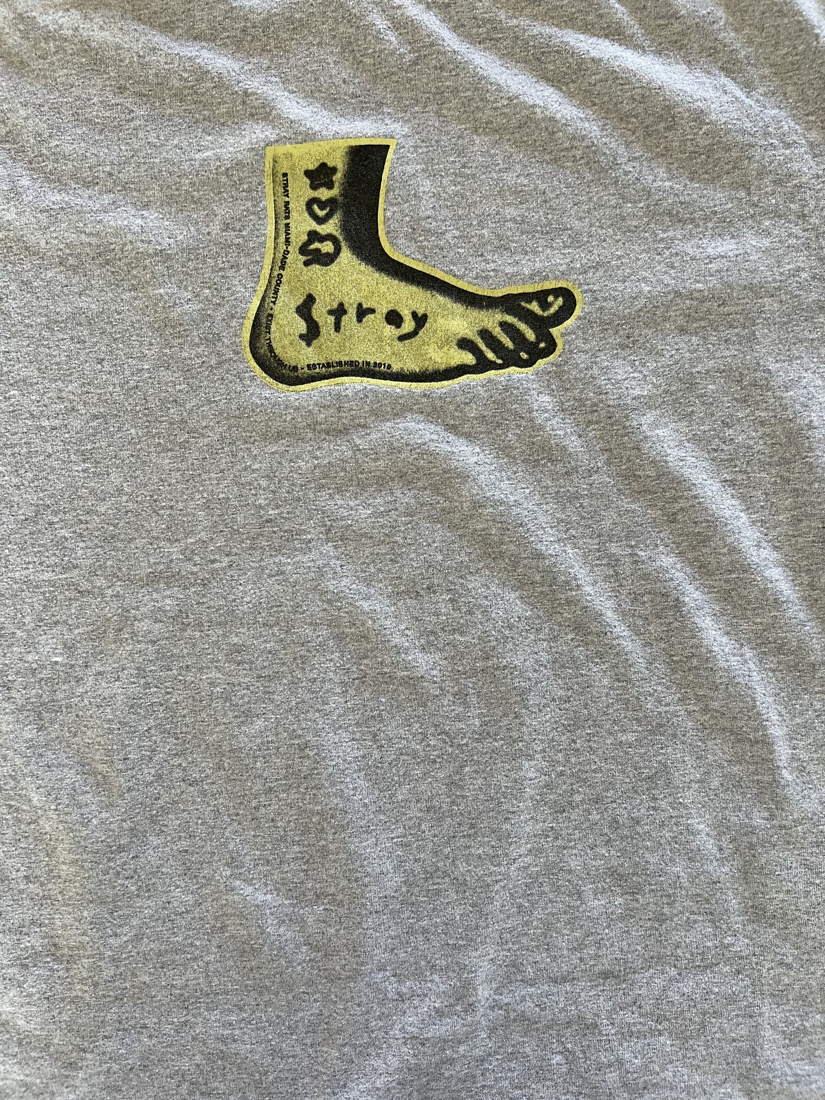 Stray Rats Stray Rats Tattooed Foot Tee Size US L / EU 52-54 / 3 - 3 Thumbnail