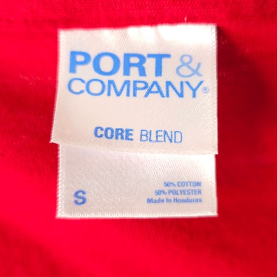 Port & Company Rocky Vista University T Shirt Mens Size Small Red Medical School Medicine | Port & Company | Crew Neck | Short Sleeve | Cotton Blend | Solid | Men Size US S / EU 44-46 / 1 - 5 Thumbnail
