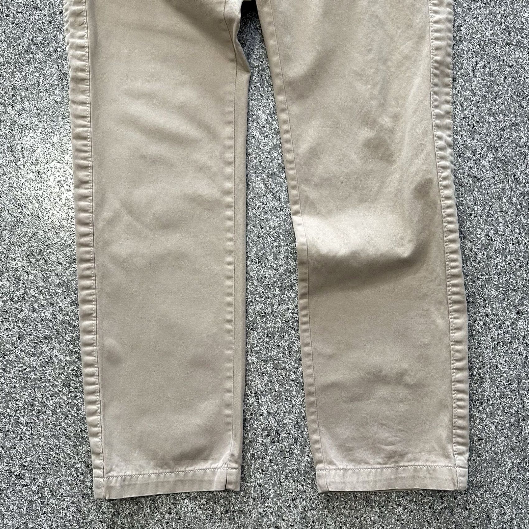 Eddie Bauer Eddie Bauer Pants Womens 8 32x31 Mid Rise Chino Straight Beige Legend Wash Size 24" / US 00 / IT 34 - 3 Thumbnail