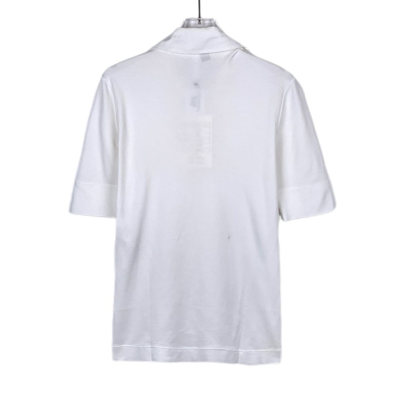 Louis Vuitton Louis Vuitton Logo-Embellished White Cotton Polo Shirt, Shor Size XS / US 0-2 / IT 36-38 - 8 Thumbnail