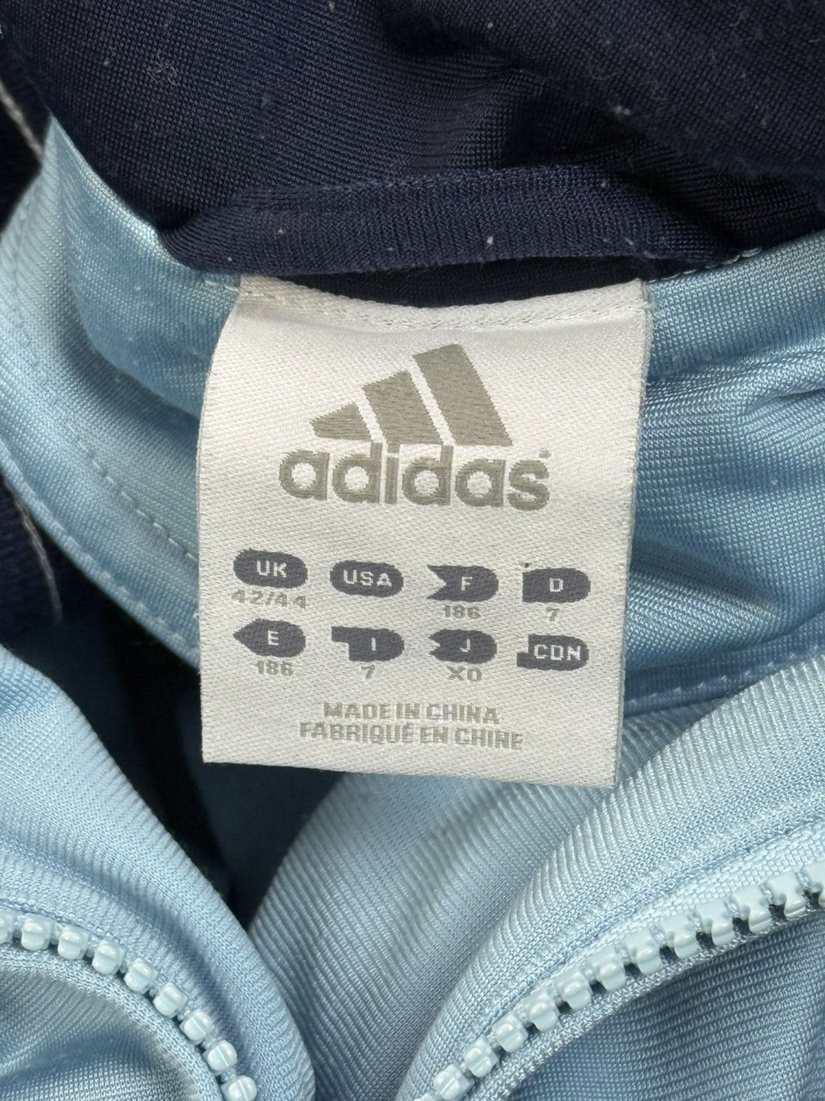 Adidas Adidas Real Madrid 2007/08 Tracksuit Track Jacket Blue XL Size US XL / EU 56 / 4 - 9 Thumbnail