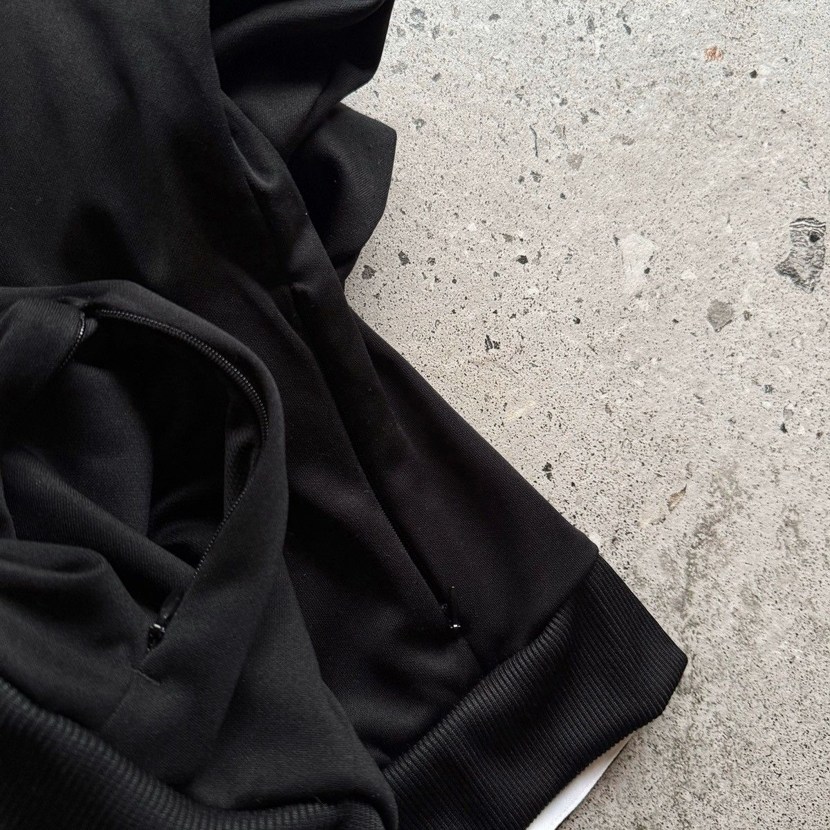 Y-3 Adidas Y-3 Yohji Yamamoto Womens Black Full Zip Track Jacket Size M / US 6-8 / IT 42-44 - 4 Thumbnail