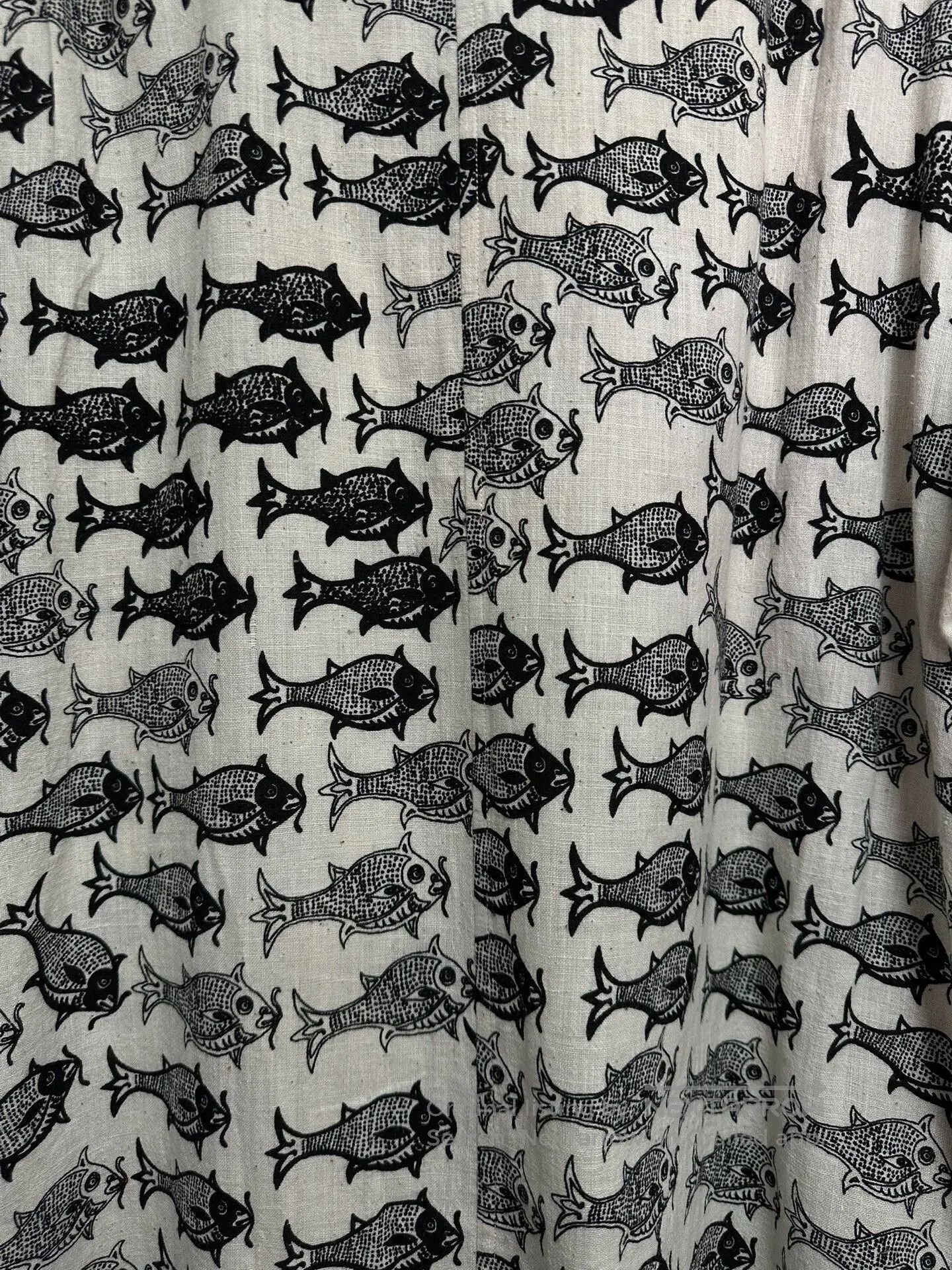 John Alexander Skelton limited edition fish pattern shirt. Size US M / EU 48-50 / 2 - 6 Thumbnail