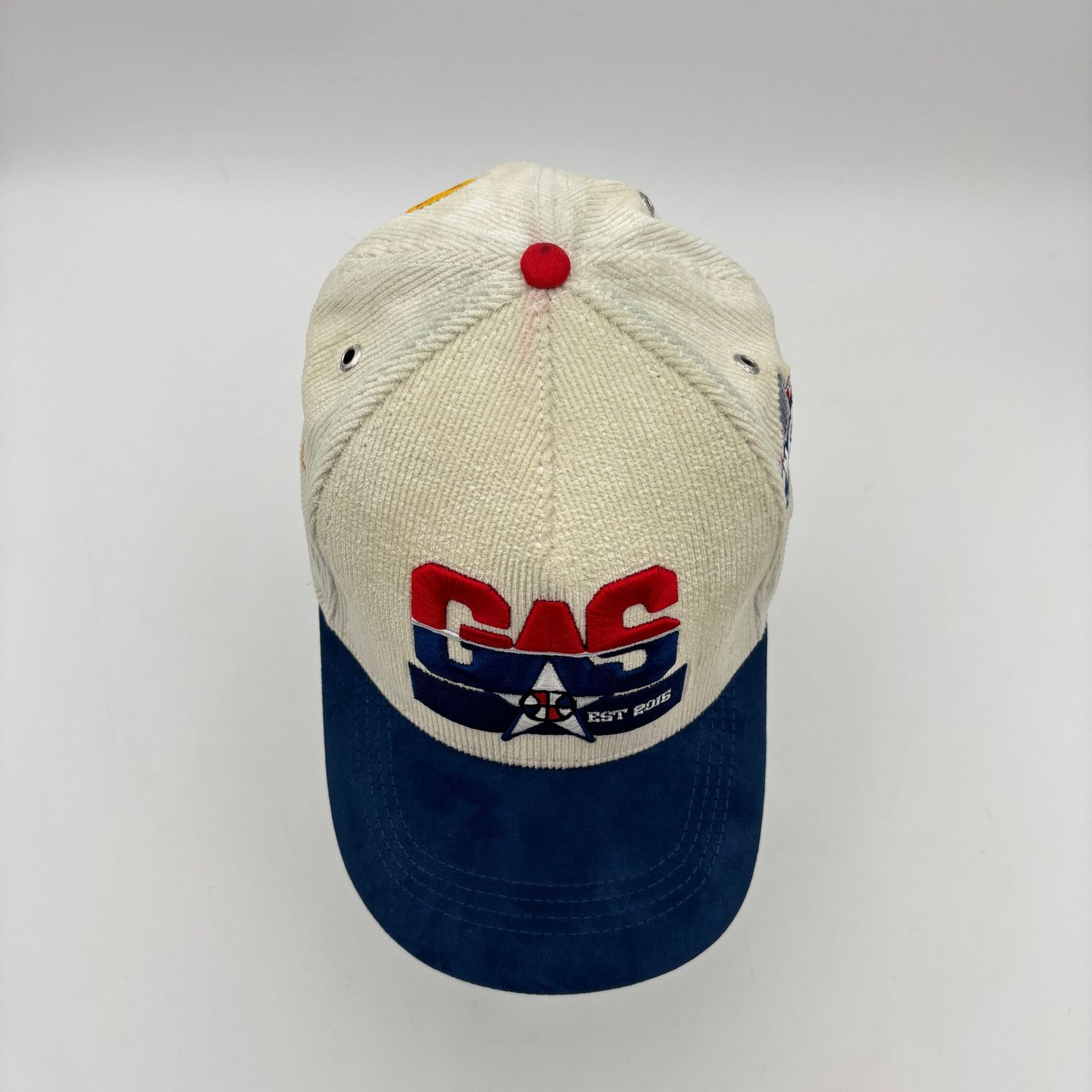 GAS Gas NYC Corduroy Dream Team Snapback In Gas We Trust Hat Size ONE SIZE - 6 Thumbnail