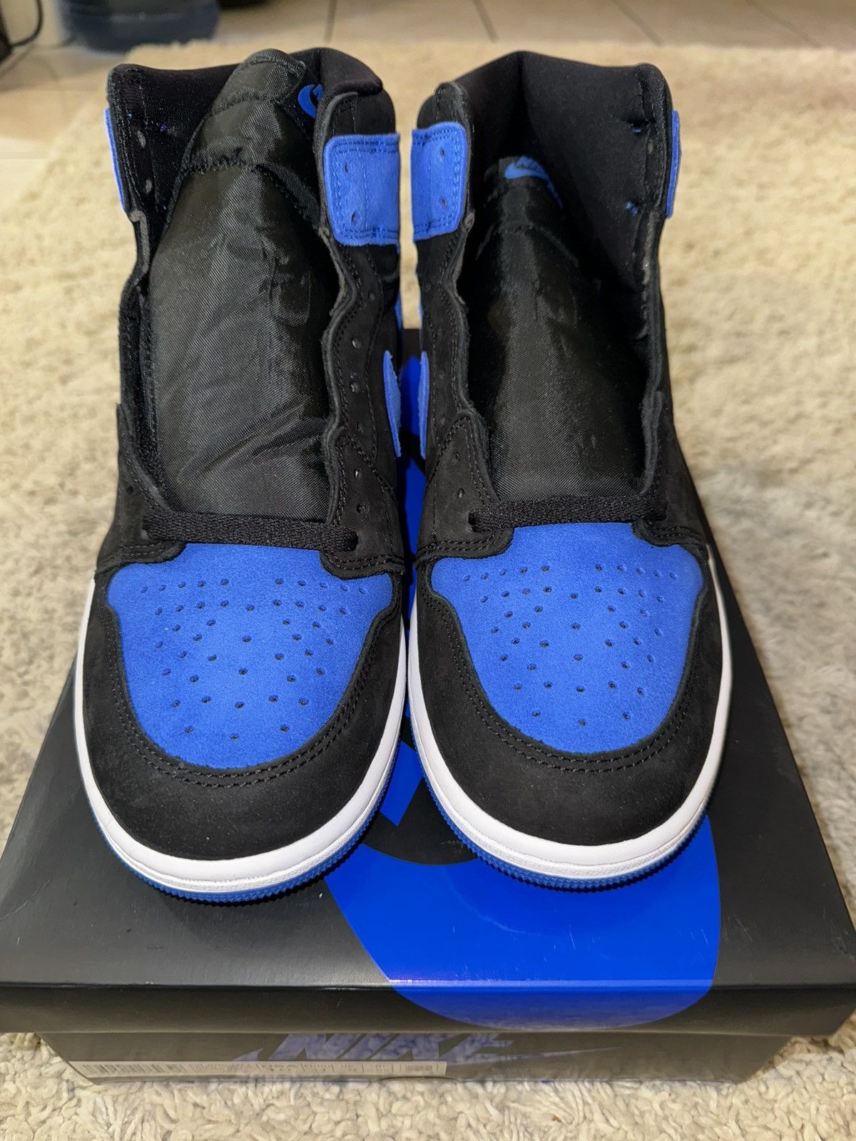 Jordan Brand Jordan 1 High Royal Reimagined Size US 10 / EU 43 - 4 Thumbnail