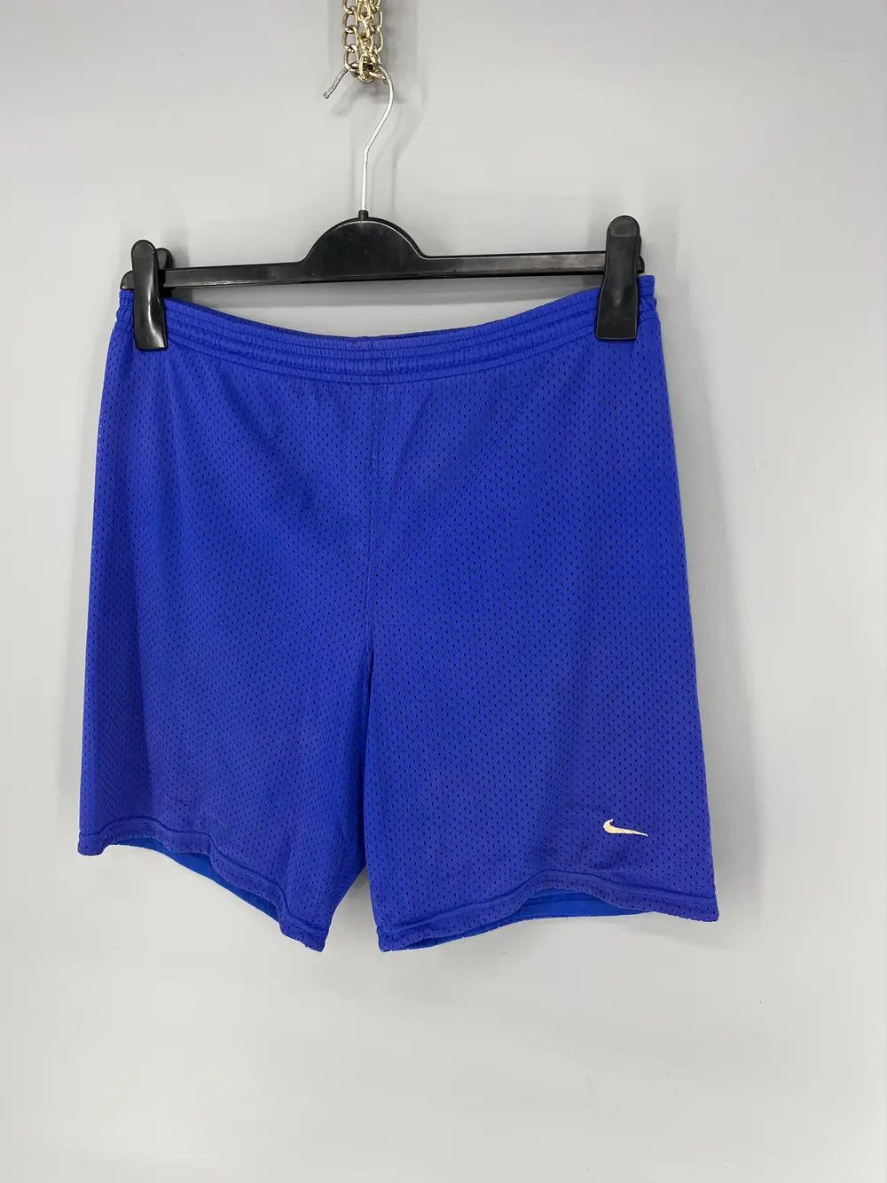 Nike × Vintage 90s Vintage Nike Swoosh Logo Shorts Travis Style Size US 30 / EU 46 - 4 Thumbnail