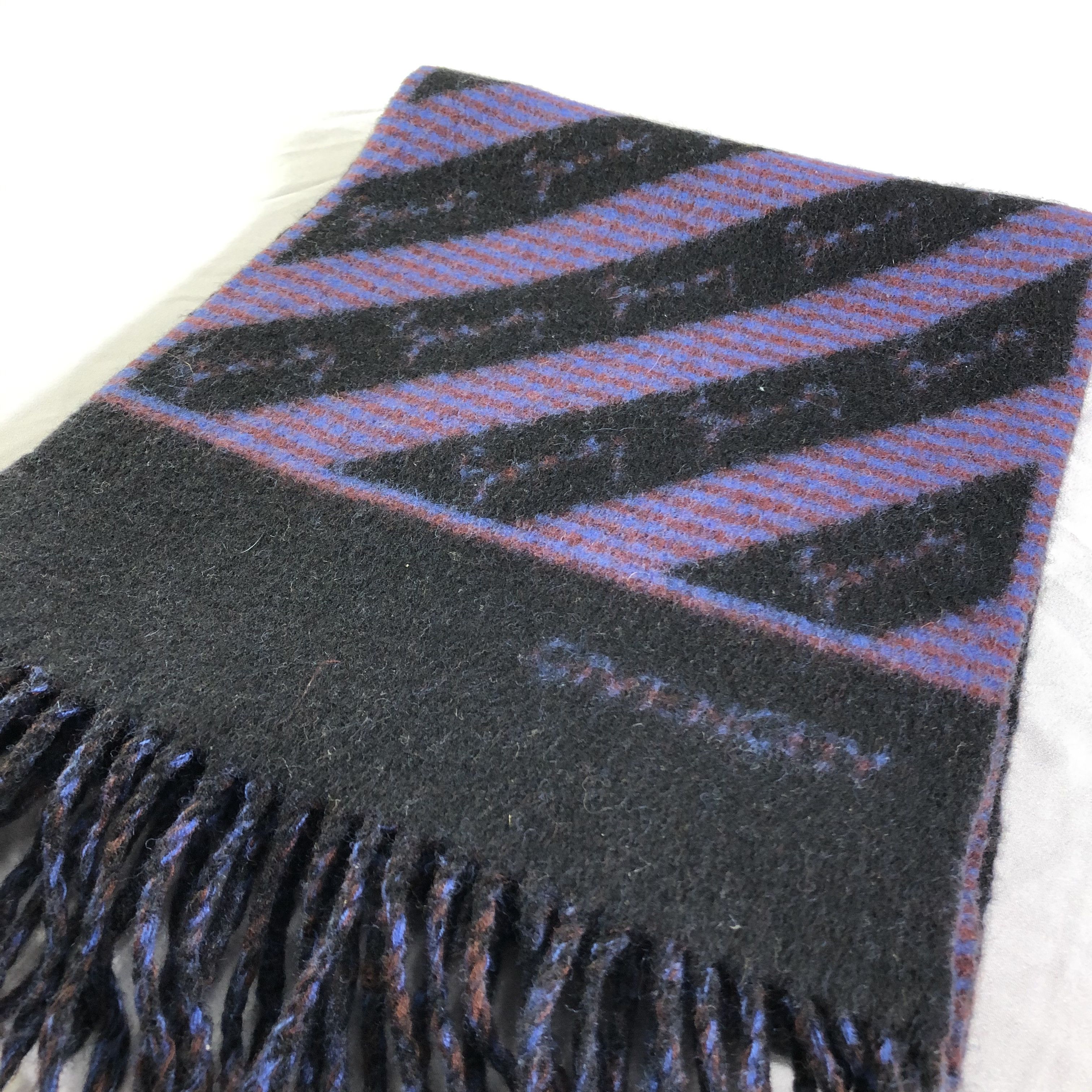 Japanese Brand Givenchy Wool Scarf Muffler V2417 Size ONE SIZE - 4 Thumbnail