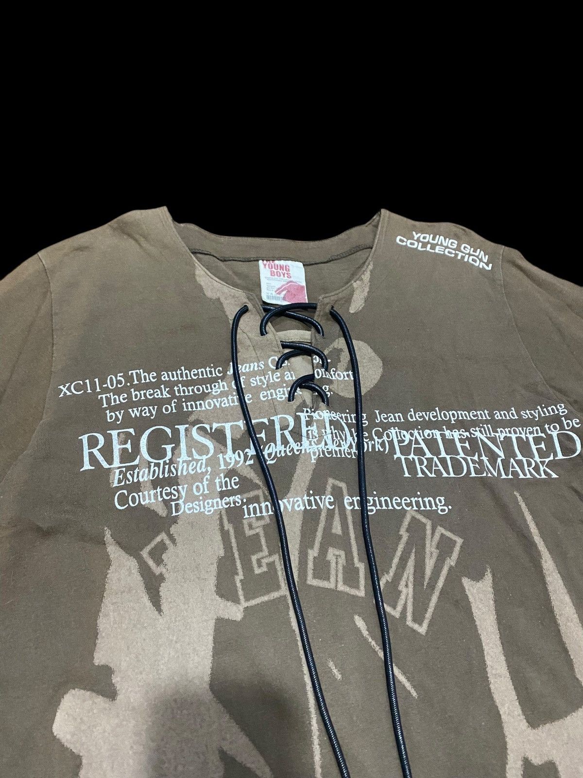 If Six Was Nine Y2k young gun double layer poem laces up punk style Size US M / EU 48-50 / 2 - 4 Thumbnail