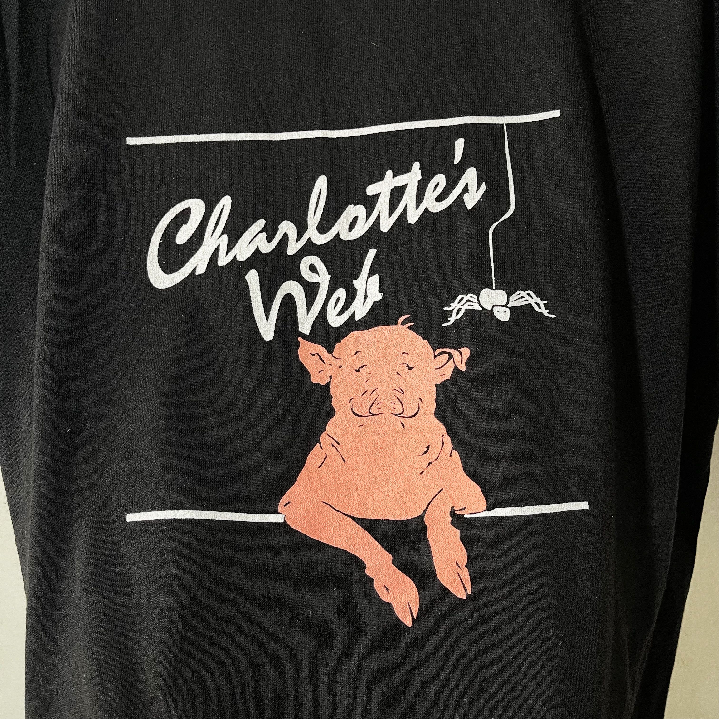 Vintage Vintage 90s Charlotte's Web Shirt Size US XL / EU 56 / 4 - 2 Thumbnail