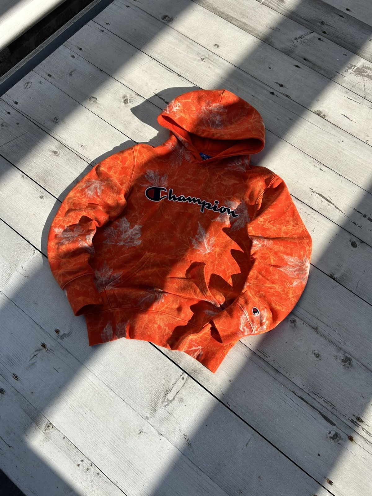Champion Handmade hoodie champion vintage custom real tree y2k Size S / US 4 / IT 40 - 4 Thumbnail