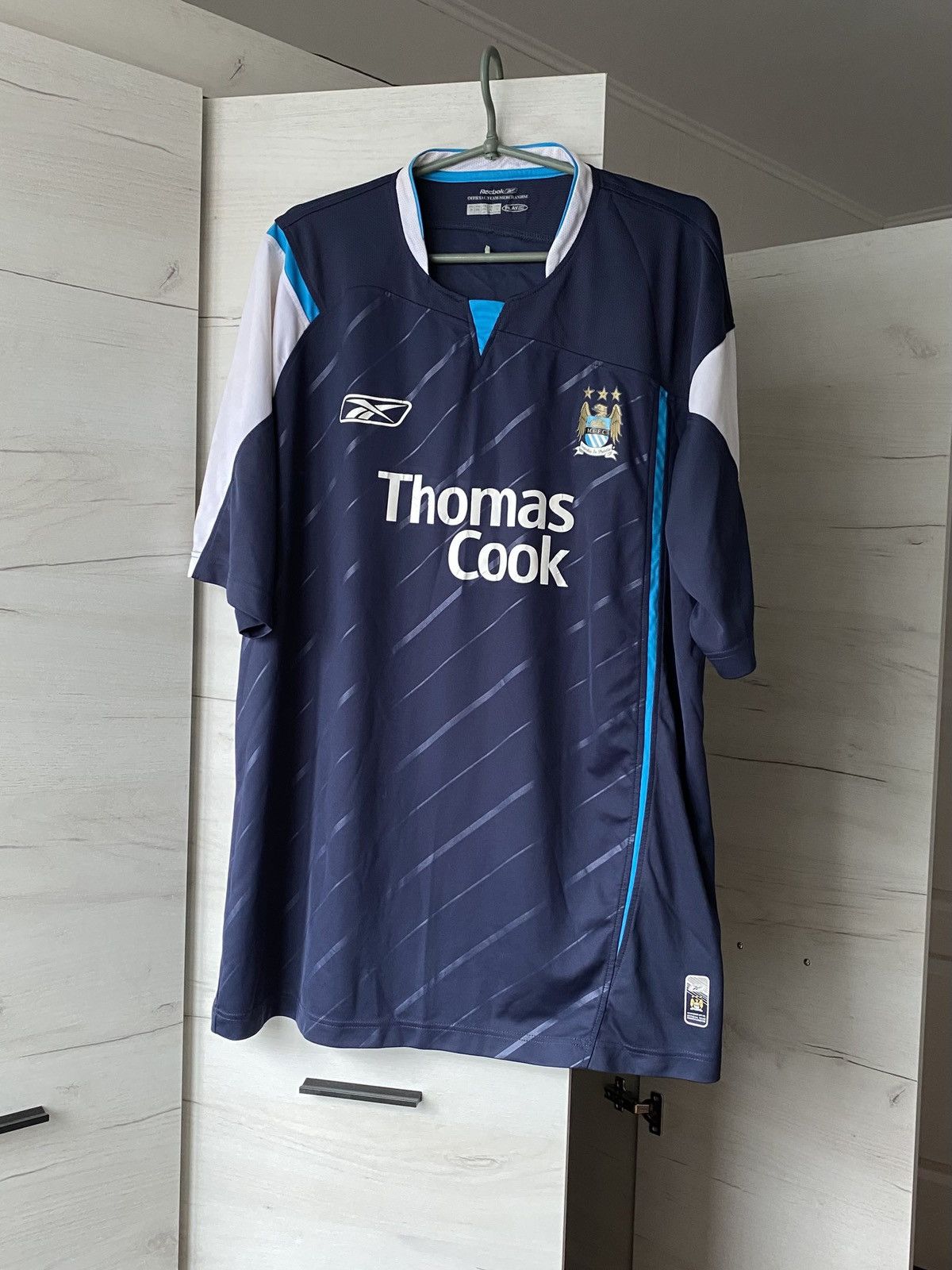 Reebok Authentic Manchester City 2005 2006 Away Football Shirt XL Size US XL / EU 56 / 4 - 1 Thumbnail