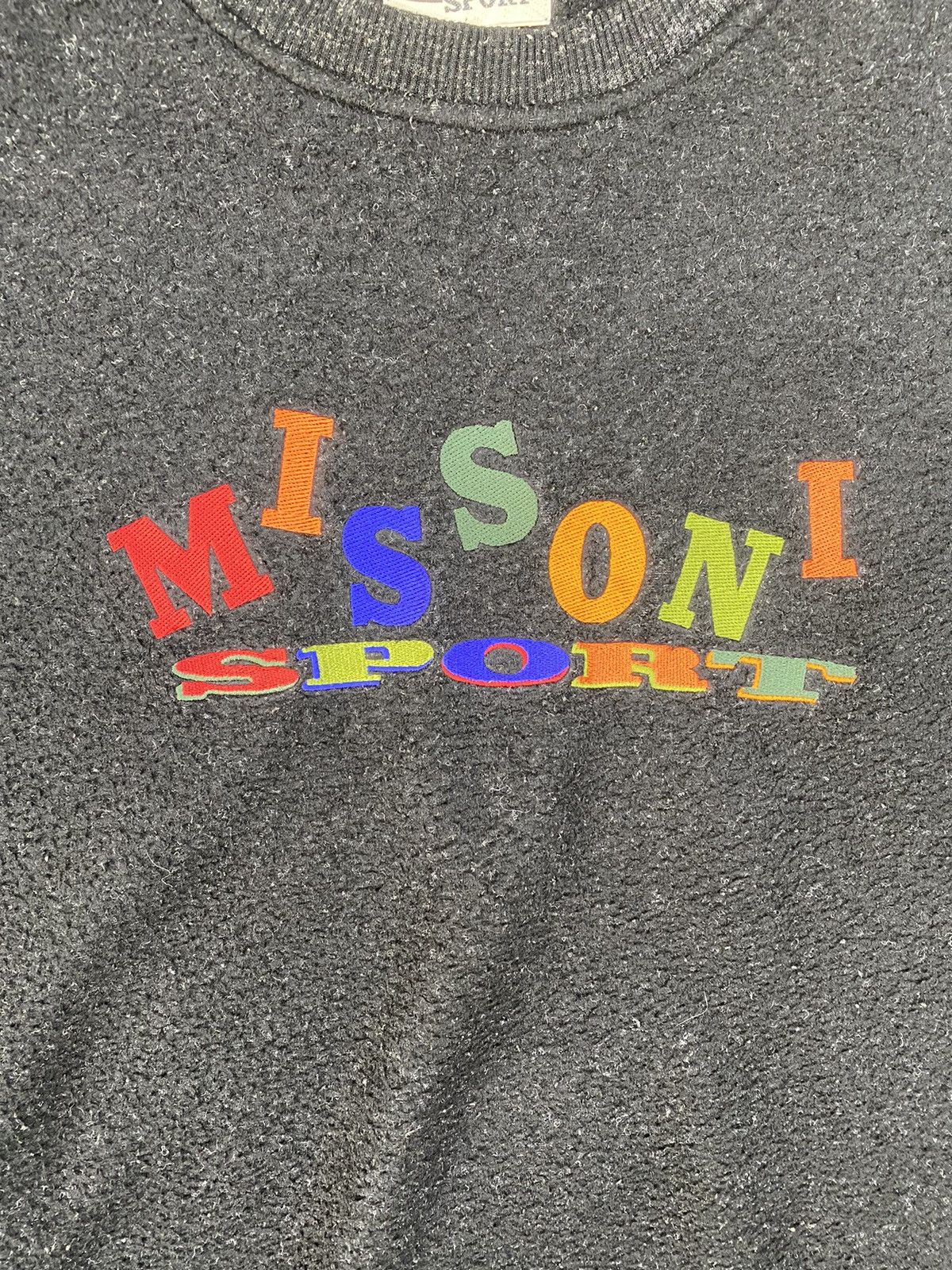 Designer × Missoni × Vintage Vintage 70's MISSONI SPORT Sweatshirt rare Size US L / EU 52-54 / 3 - 11 Thumbnail