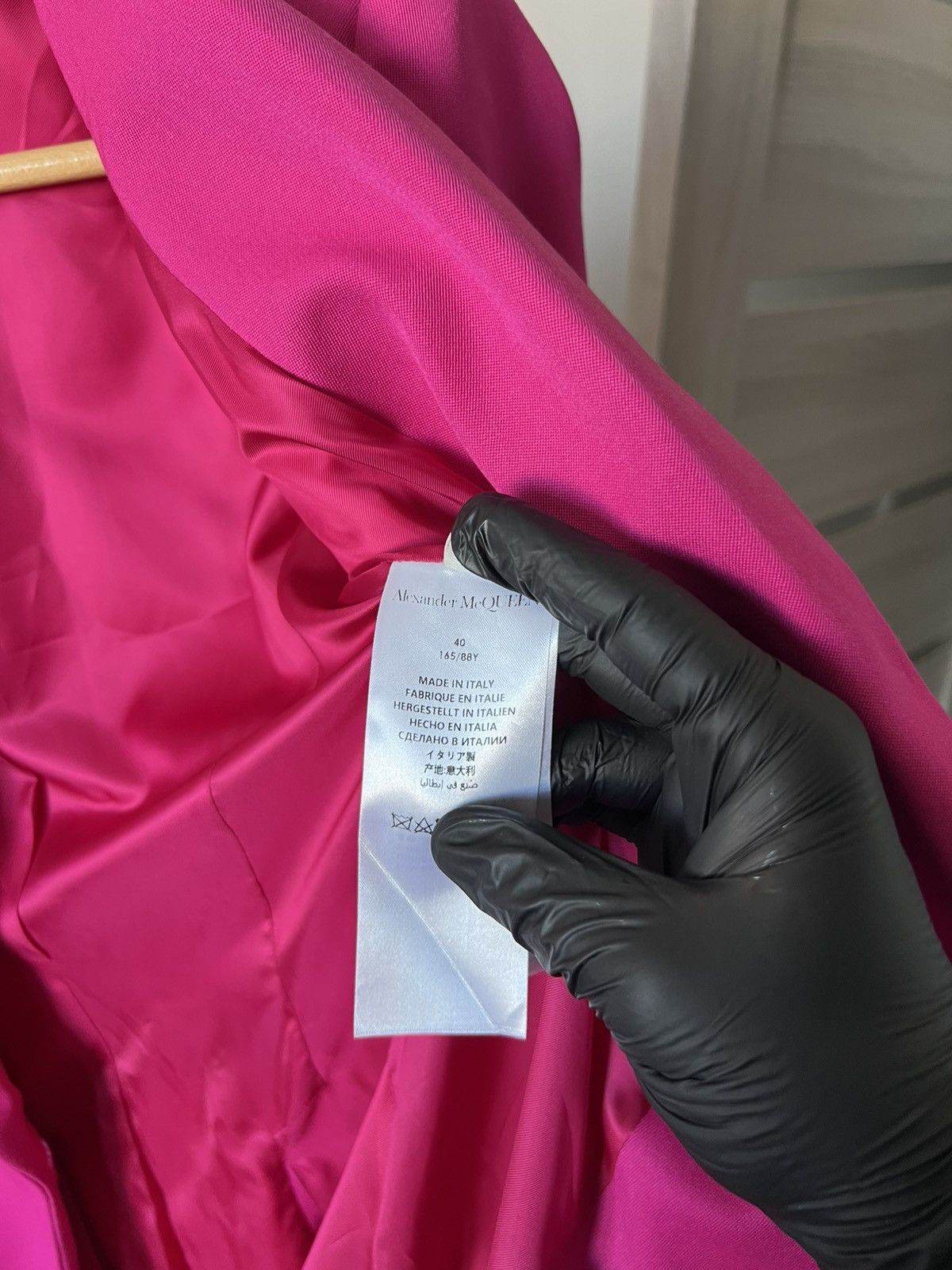 Alexander McQueen 💰Best Offer Alexander McQueen Blazer Jacket Pink RRP 3000$ Size S / US 4 / IT 40 - 11 Thumbnail