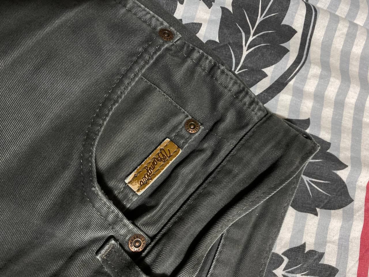 Japanese Brand × Wrangler Crazy Crash Dirty Baggy Faded Jean Japan Avant Garde Style Size US 32 / EU 48 - 16 Thumbnail