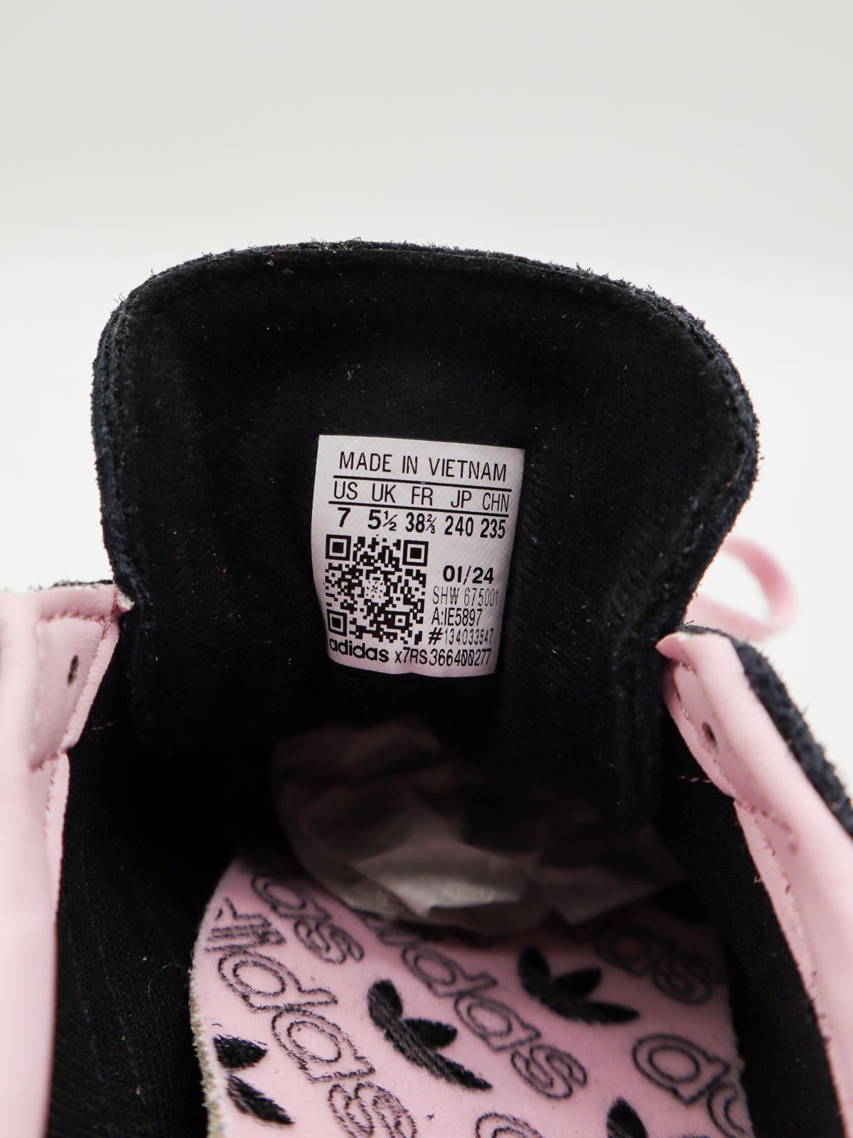 Adidas adidas Originals Handball Spezial - IE5897 – Black & Pink Size US 6.5 / EU 39-40 - 6 Thumbnail