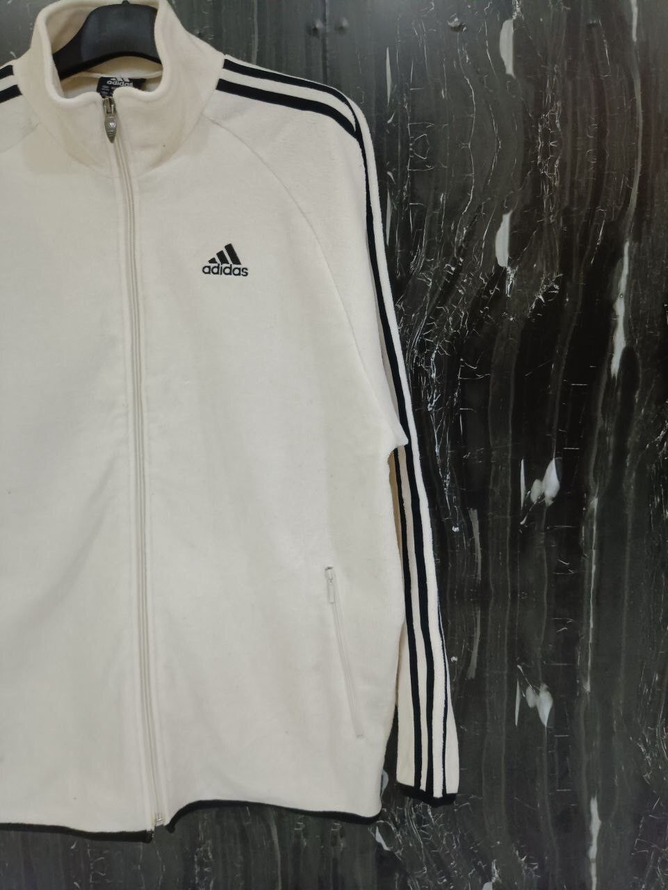 Adidas × Vintage VINTAGE ADIDAS FLEECE JACKET Size US L / EU 52-54 / 3 - 5 Thumbnail