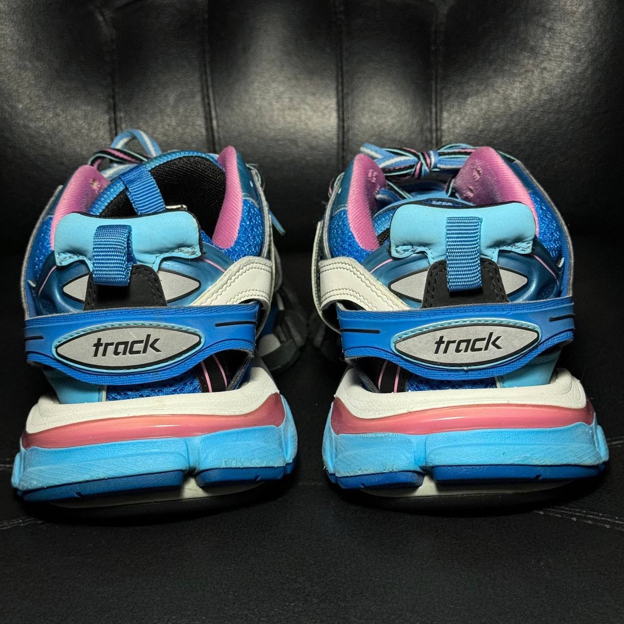 Balenciaga Balenciaga track 1 blue pink Size US 5.5 / EU 38 - 2 Thumbnail