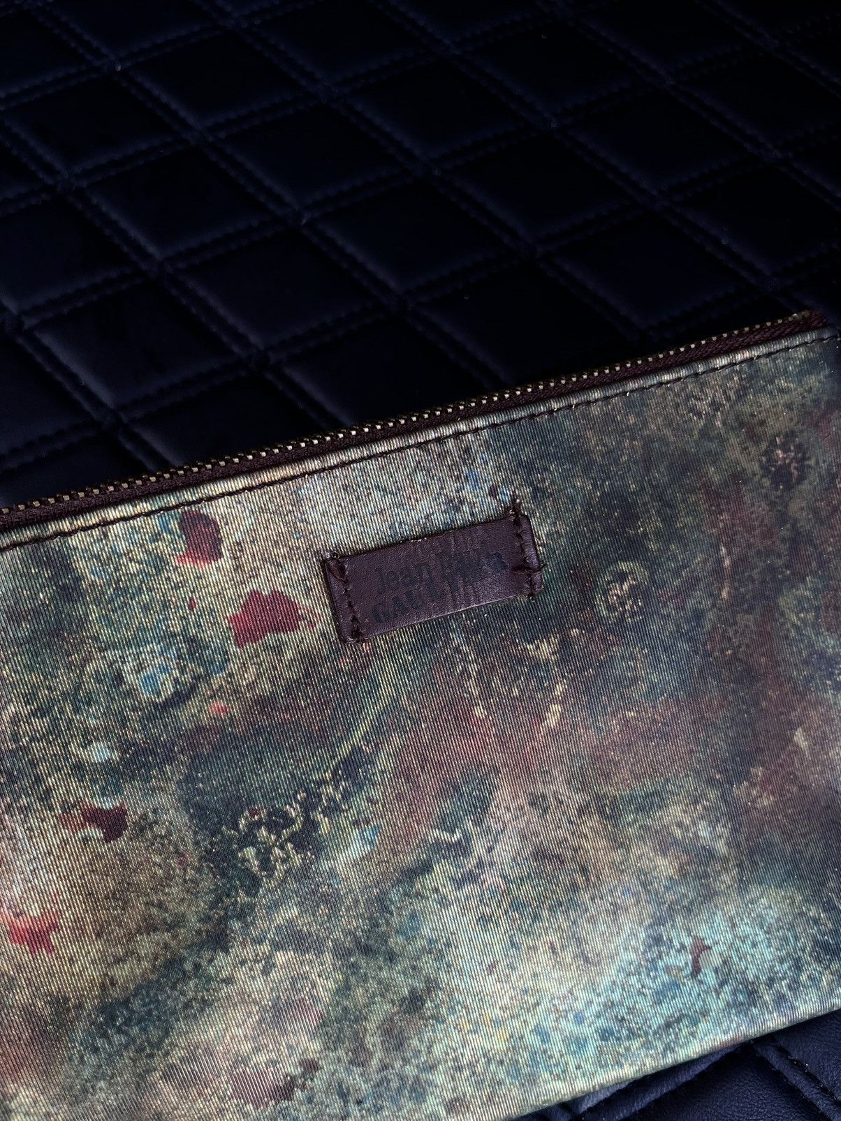 Jean Paul Gaultier Jean Paul Gaultier V Cyber Clutch Bag Size 30 - 2 Thumbnail
