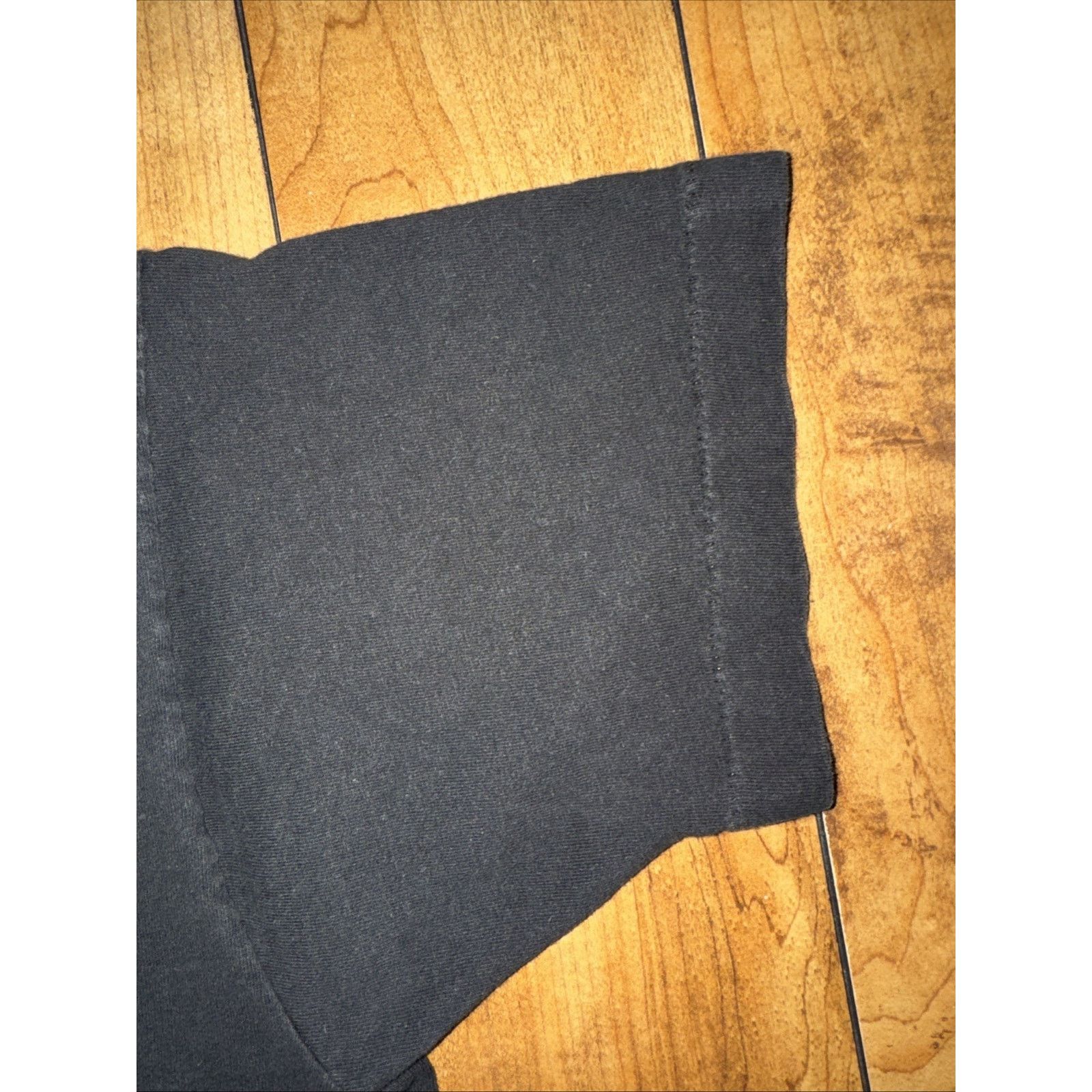 Fruit Of The Loom × Vintage Made In USA Fruit Of The Loom Sheriff T-Shirt Black M 18x26 Size US M / EU 48-50 / 2 - 3 Thumbnail