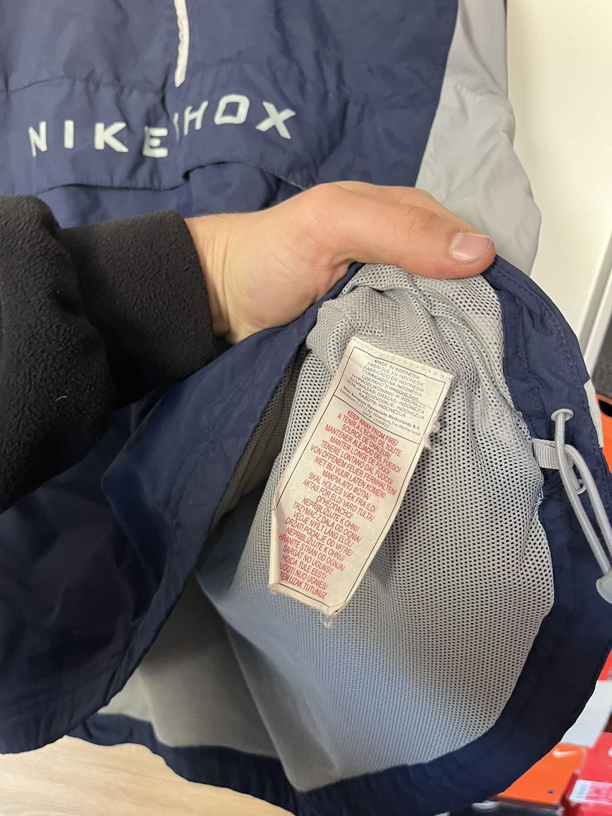 Nike Vintage Y2K Nike Shox 1/3 Zip Up Parachute Jacket UK Drip Co Size US XL / EU 56 / 4 - 5 Thumbnail