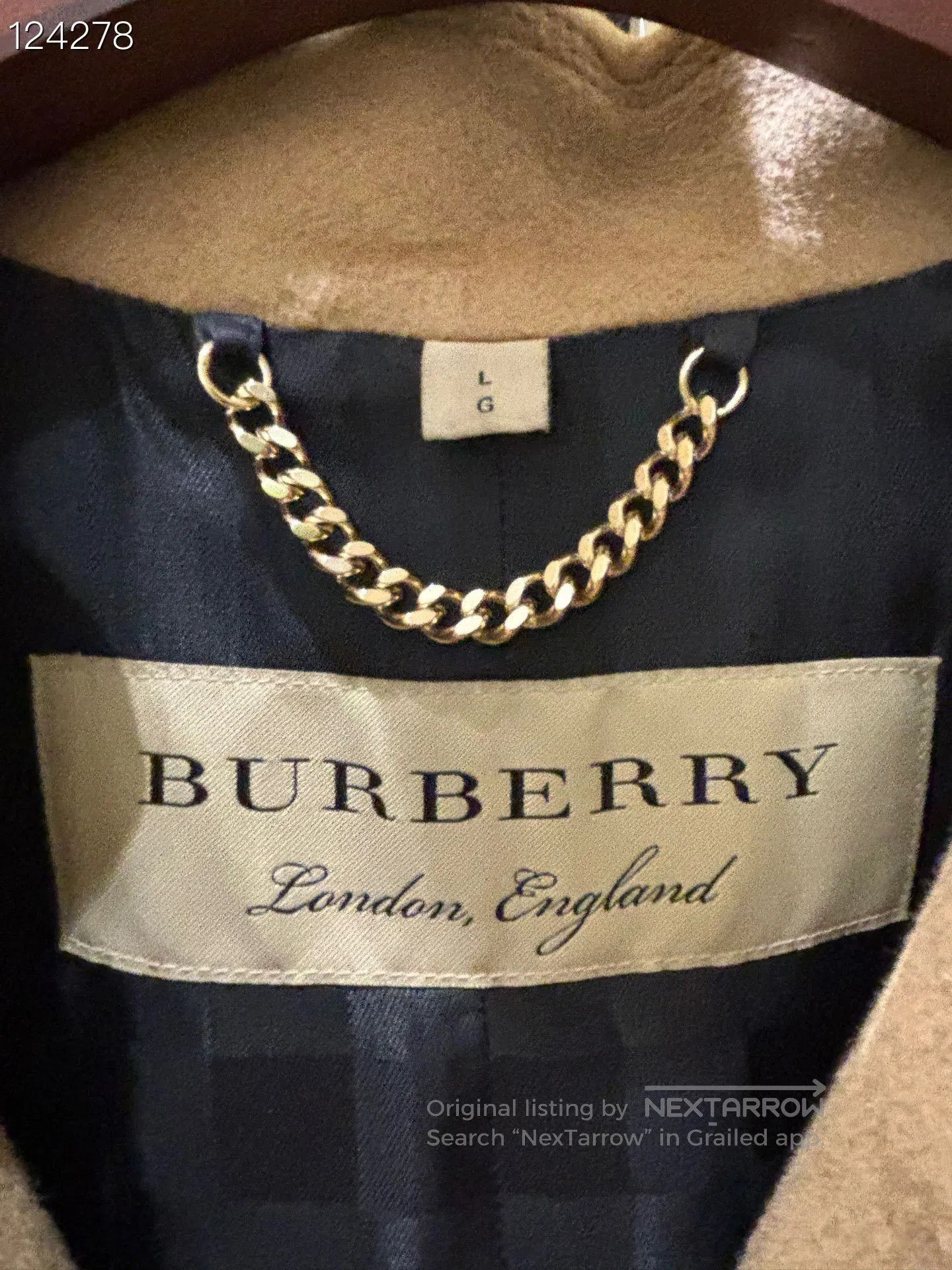 Burberry Burberry Cashmere Cape Coat. Size L / US 10 / IT 46 - 3 Thumbnail