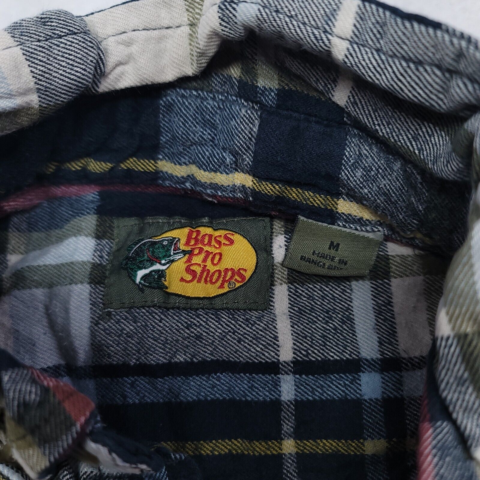 Bass Pro Shops Bass Pro Shop Casual Button Up Shirt Adult Mens Size M Blue Size US M / EU 48-50 / 2 - 3 Thumbnail