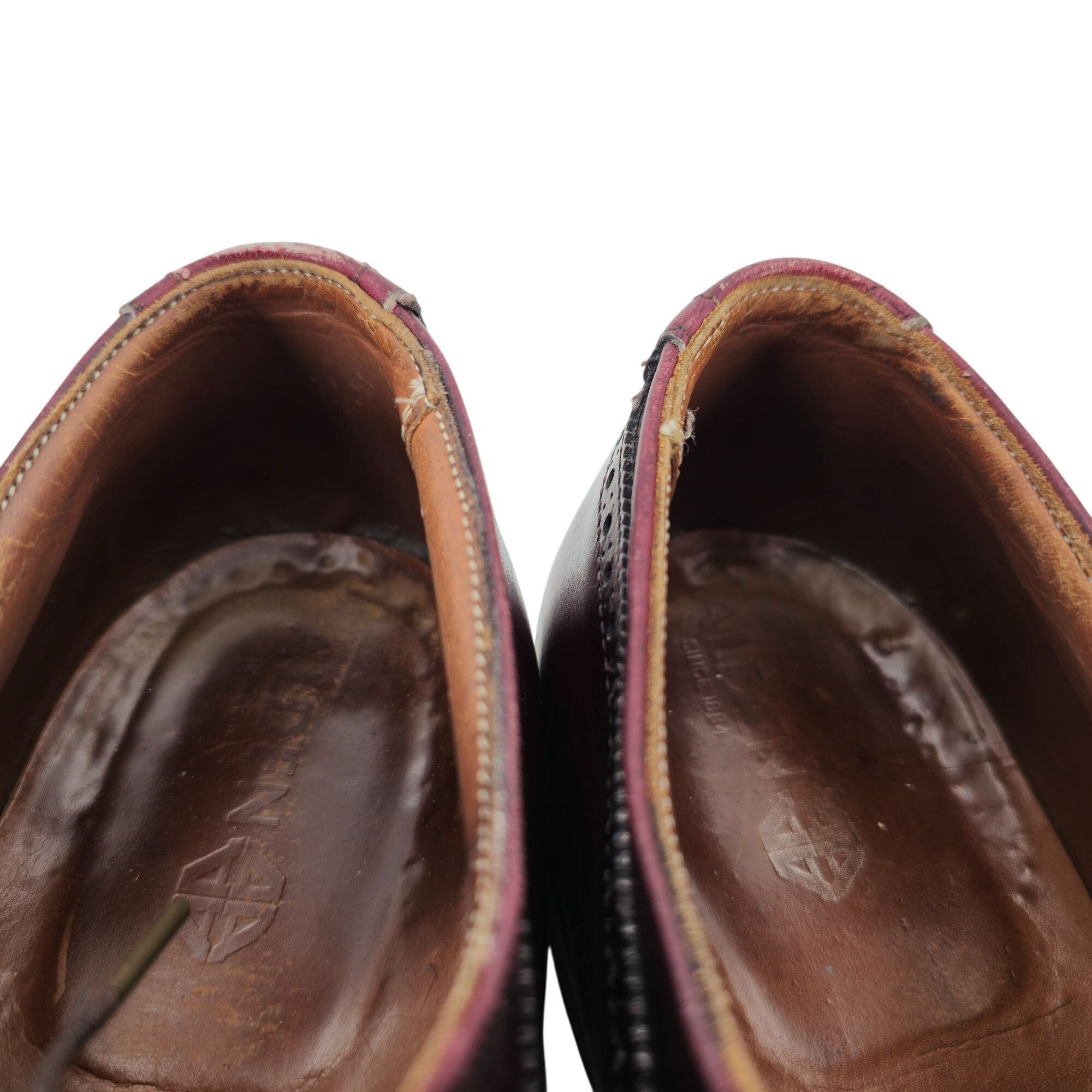 Alden Vintage Alden 929 Shortwing Dress Shoes Men size 12 Burgundy Size US 12 / EU 45 - 9 Thumbnail