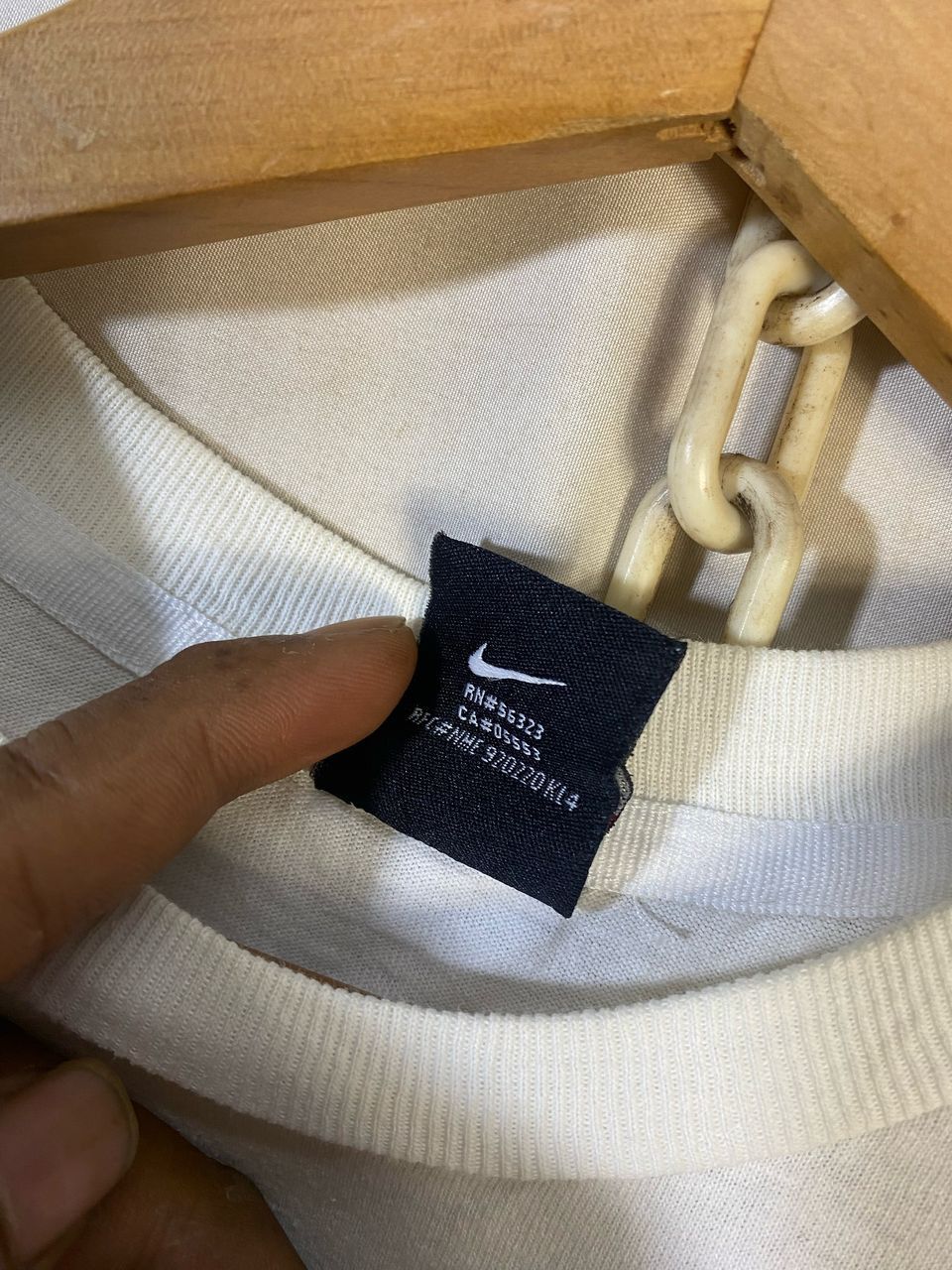 Nike × Vintage Vintage nike small swoosh tshirt Size US M / EU 48-50 / 2 - 5 Thumbnail
