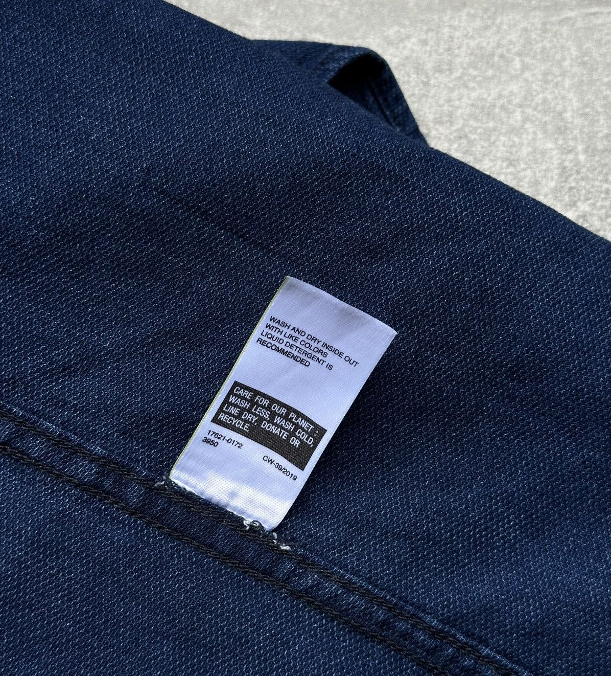 Levi's Levi's Men's Denim Western Shirt Slim Fit XXL Long Sleeve Size US XXL / EU 58 / 5 - 8 Thumbnail