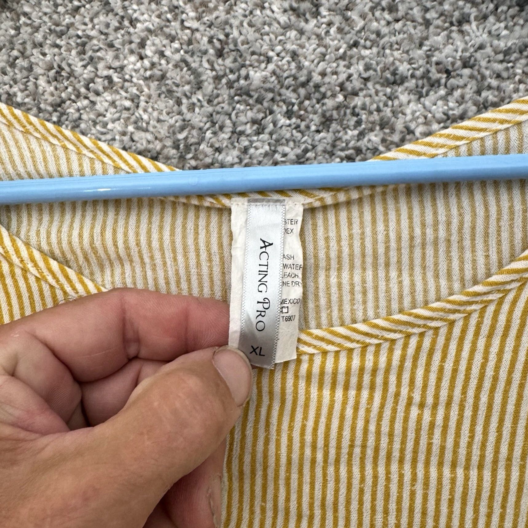 Vintage Acting Pro XL Lightweight Stretch Yellow Cottagecore Chic Office Top User: Acting Pro XL Lightweight Stretch Yellow Cottagecore Chic Office Top Size XL / US 12-14 / IT 48-50 - 4 Thumbnail