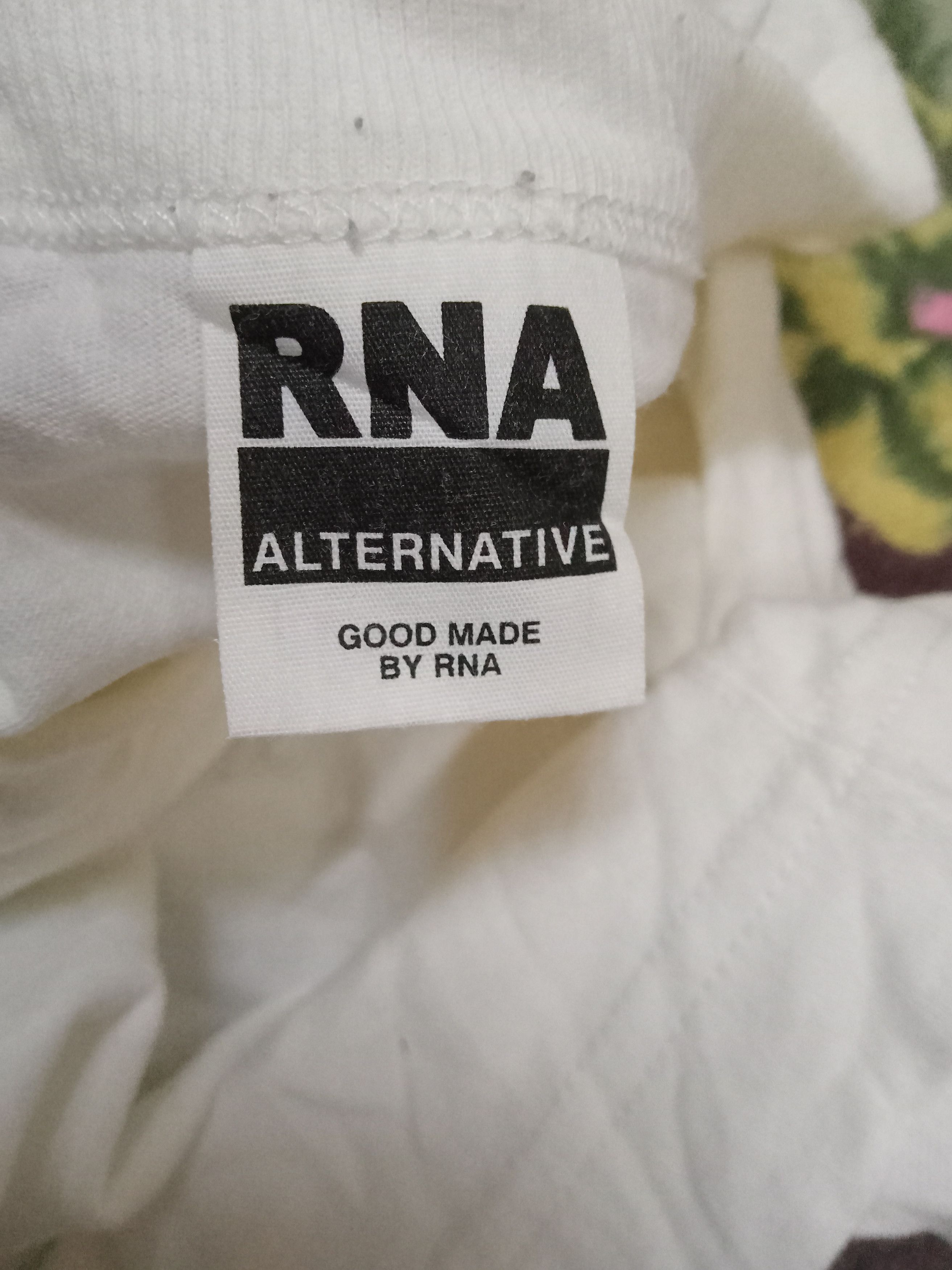 Japanese Brand RNA Alternative Rare Design Mesh Sleeve Oversized T Shirt Size US M / EU 48-50 / 2 - 7 Thumbnail