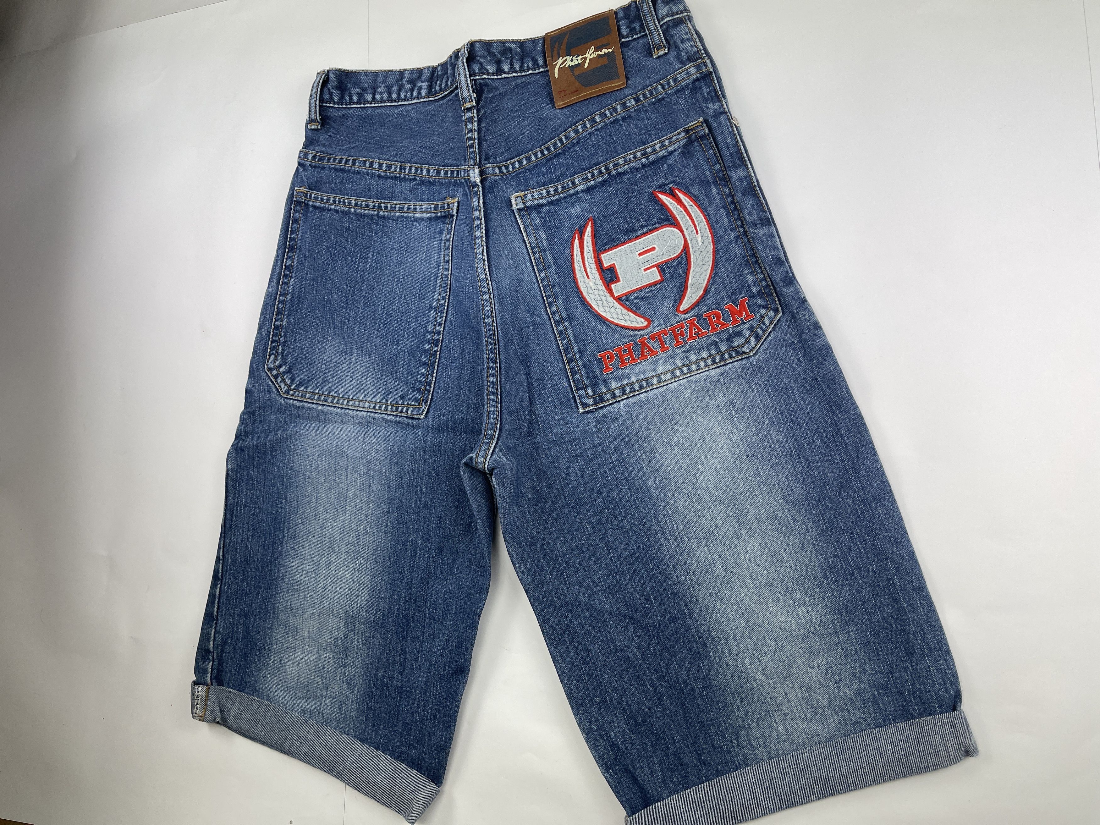 Phat Farm Men's Blue Jeans 90s vintage hip hop size 34 90s PHAT