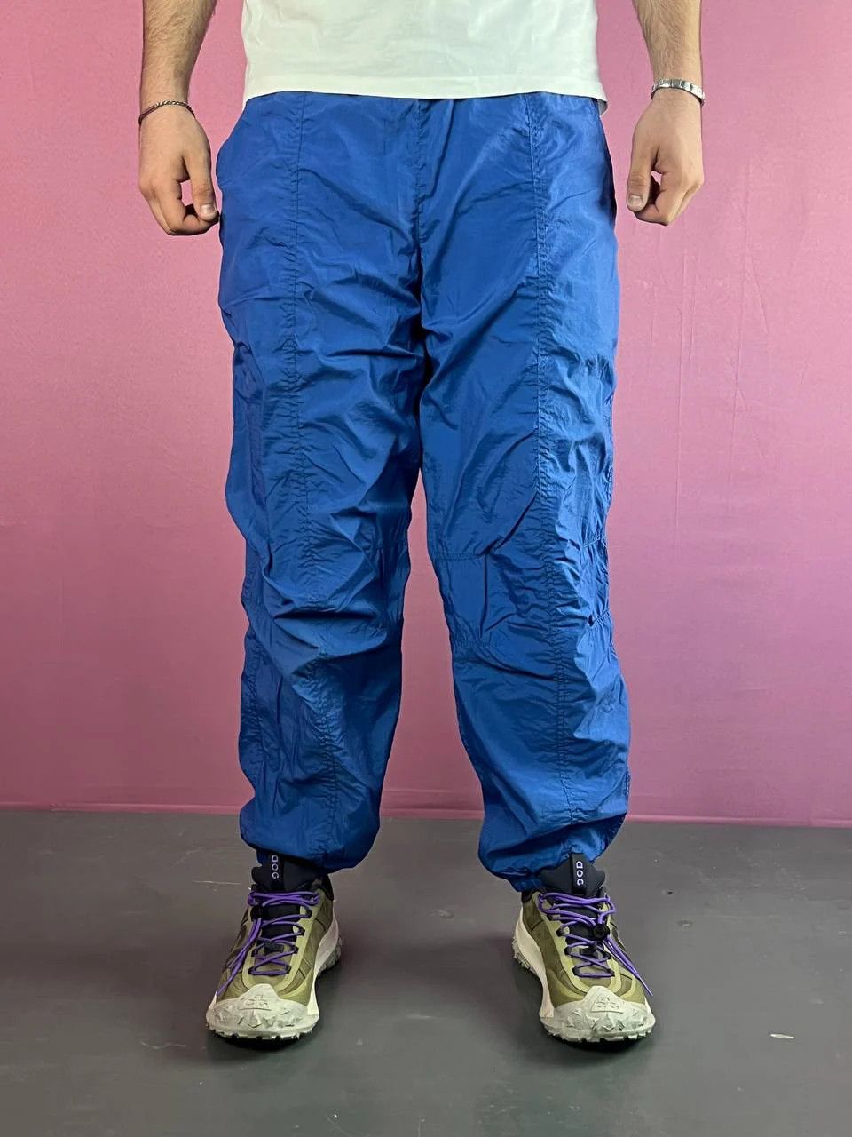 Vintage 90s San Set Vintage Men's Track Pants - M Size US 34 / EU 50 - 2 Thumbnail