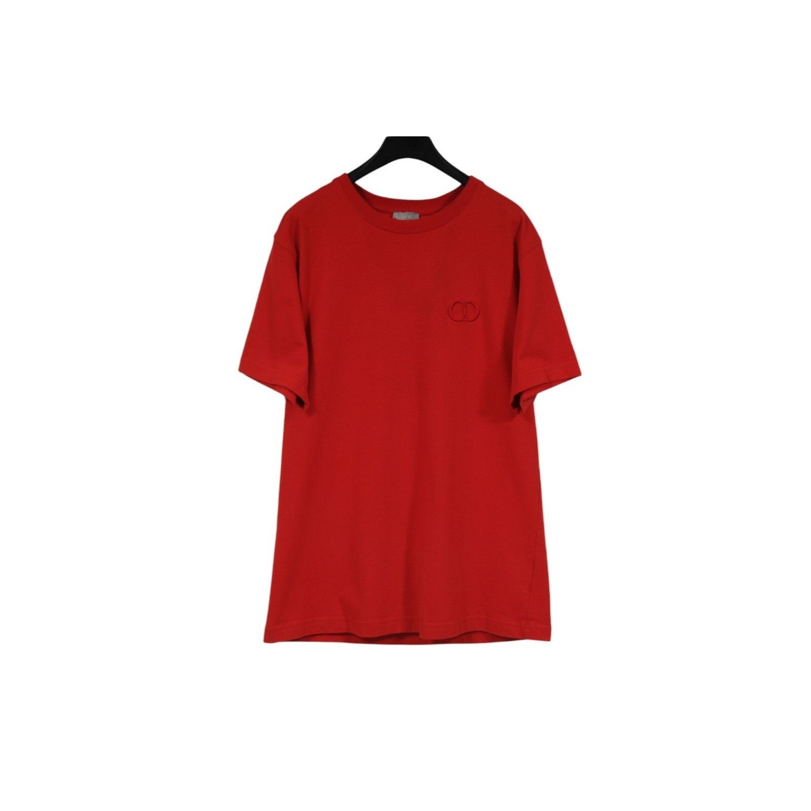 Dior Embroidered CD Logo T Shirt XL Red Size US XL / EU 56 / 4 - 10 Thumbnail