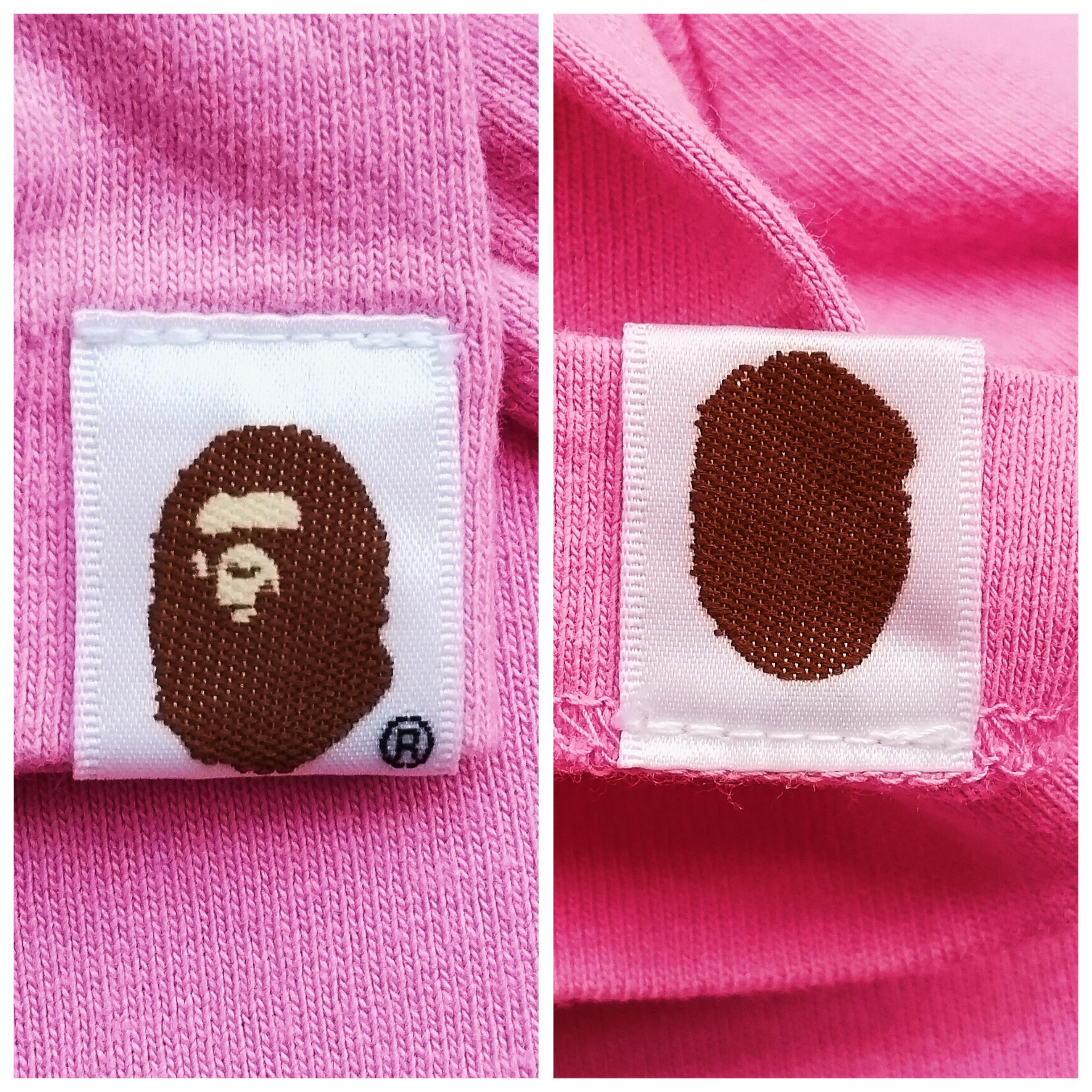 Bape Bape Point Ape and Sta Pink Tee Size S / US 4 / IT 40 - 5 Thumbnail