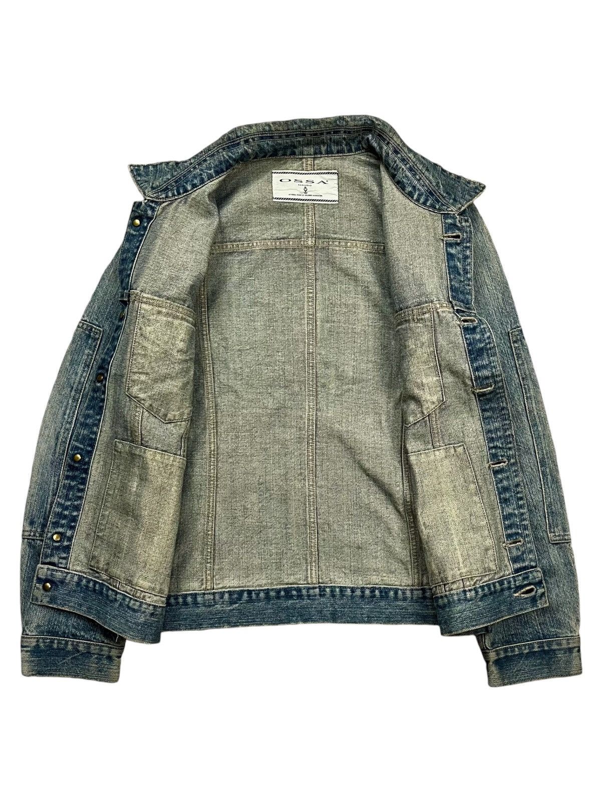 If Six Was Nine 2004 Ossa Mondo - Poseidon Type B1 Mud Wash Denim Size US M / EU 48-50 / 2 - 3 Thumbnail