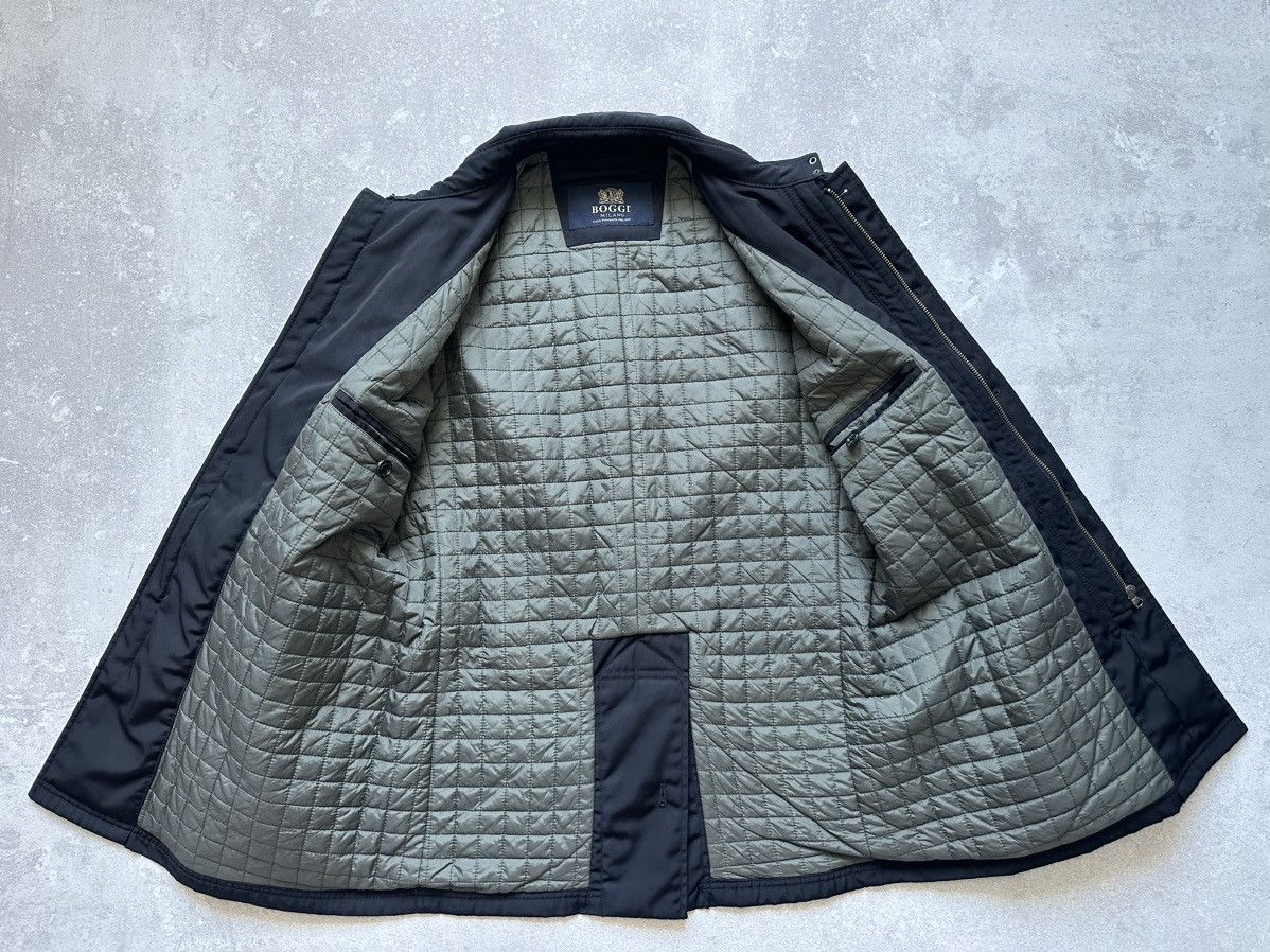Boggi × Designer Boggi Milano Blue Button Down Coat Jacket Size 48 Size US M / EU 48-50 / 2 - 17 Thumbnail