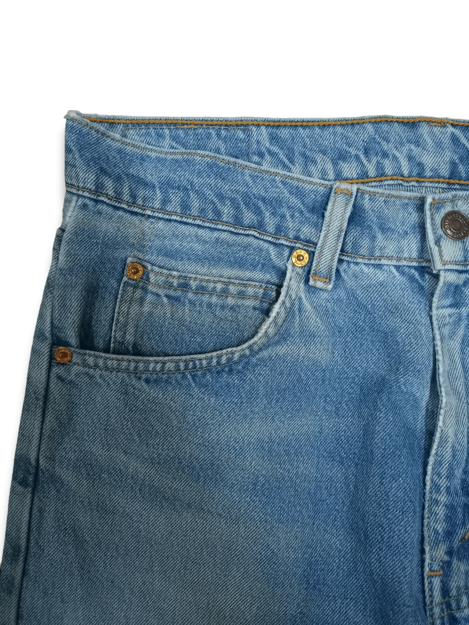 Levi's Vintage 80s Levis 607 Orange Tab Rework Loose Jeans Size US 32 / EU 48 - 4 Thumbnail