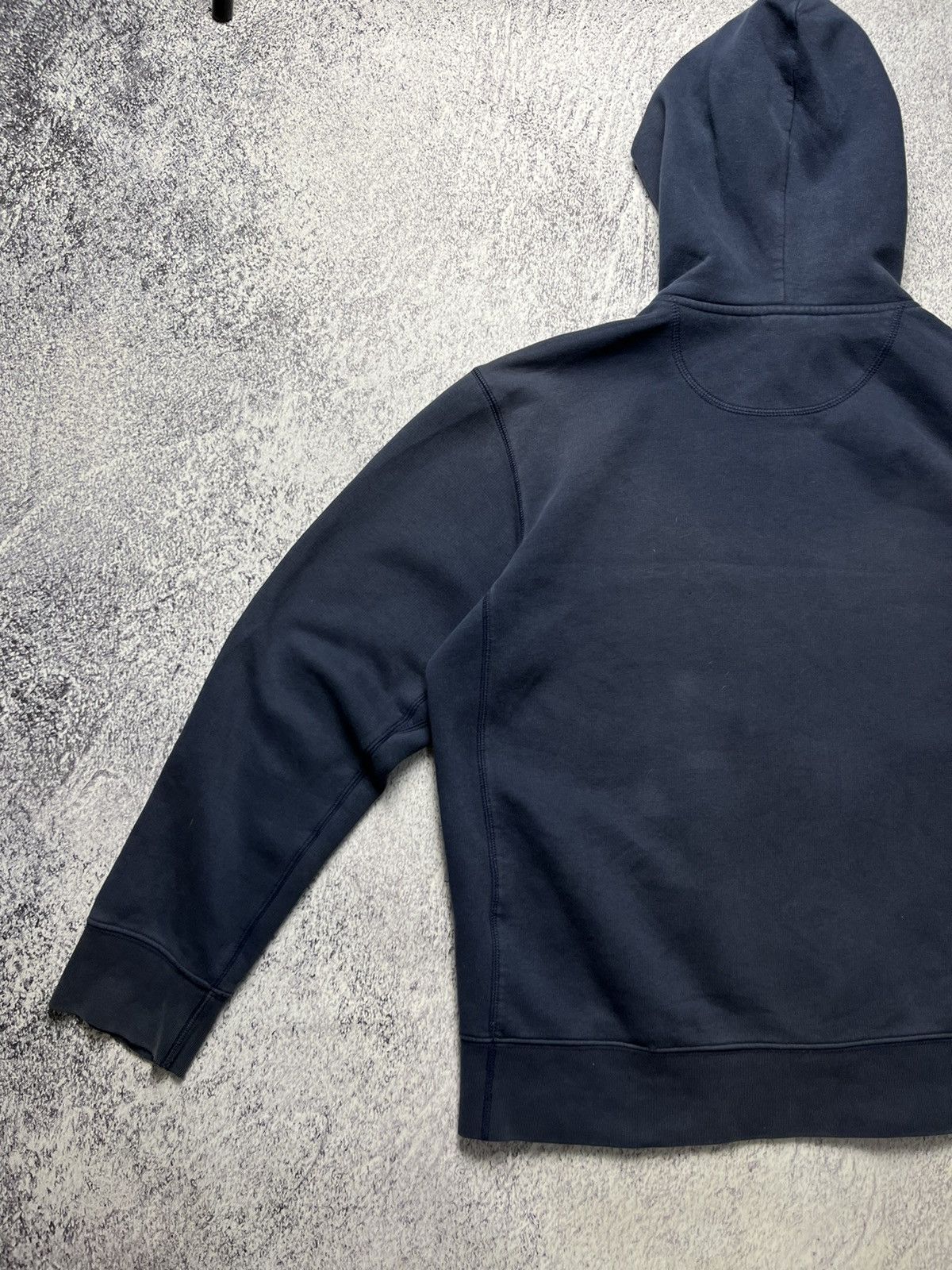Nike Vintage Nike Distressed Zip Up Hoodie Swoosh Drill Size US L / EU 52-54 / 3 - 22 Thumbnail