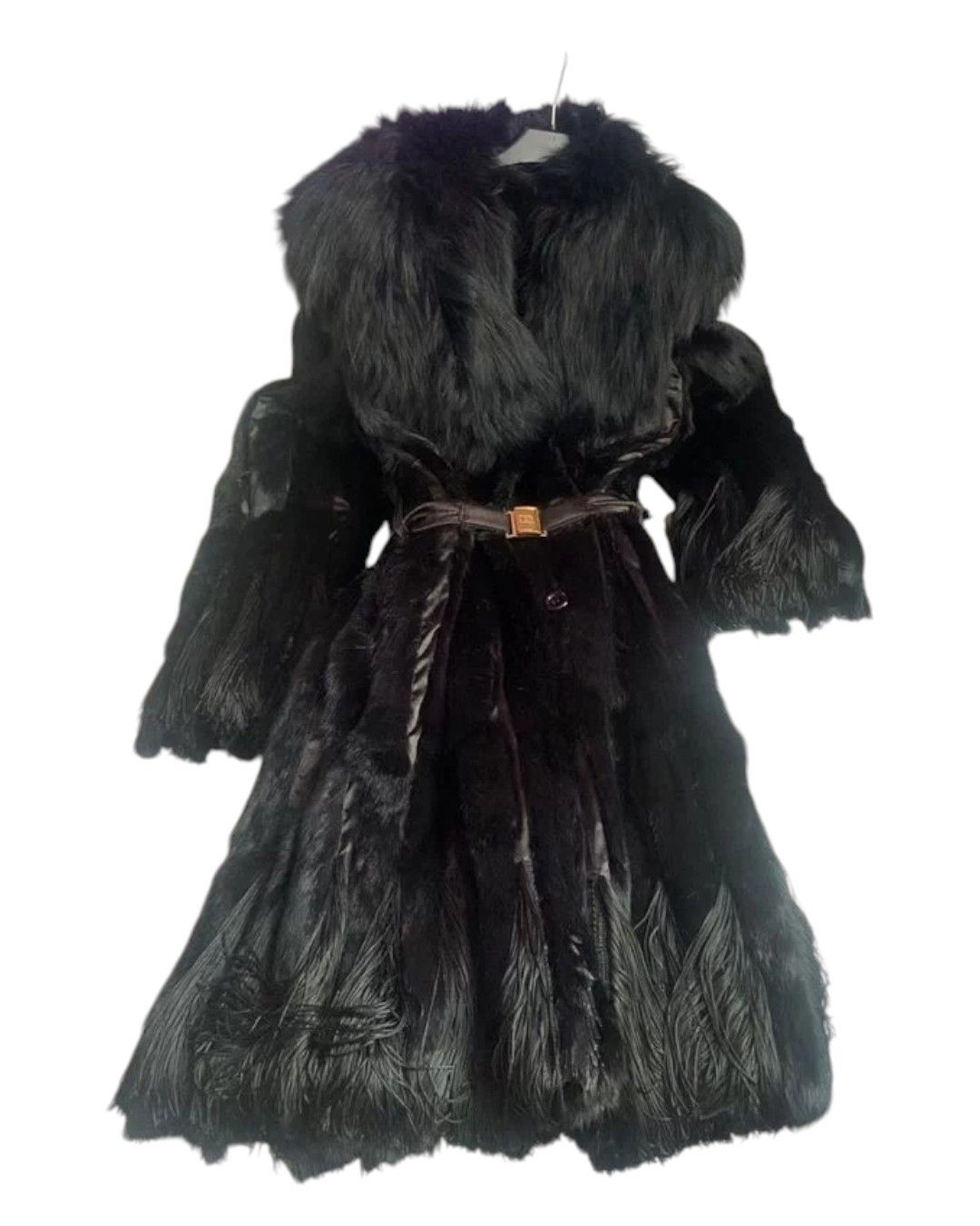Roberto Cavalli RARE REAL FUR COAT Size M / US 6-8 / IT 42-44 - 2 Thumbnail