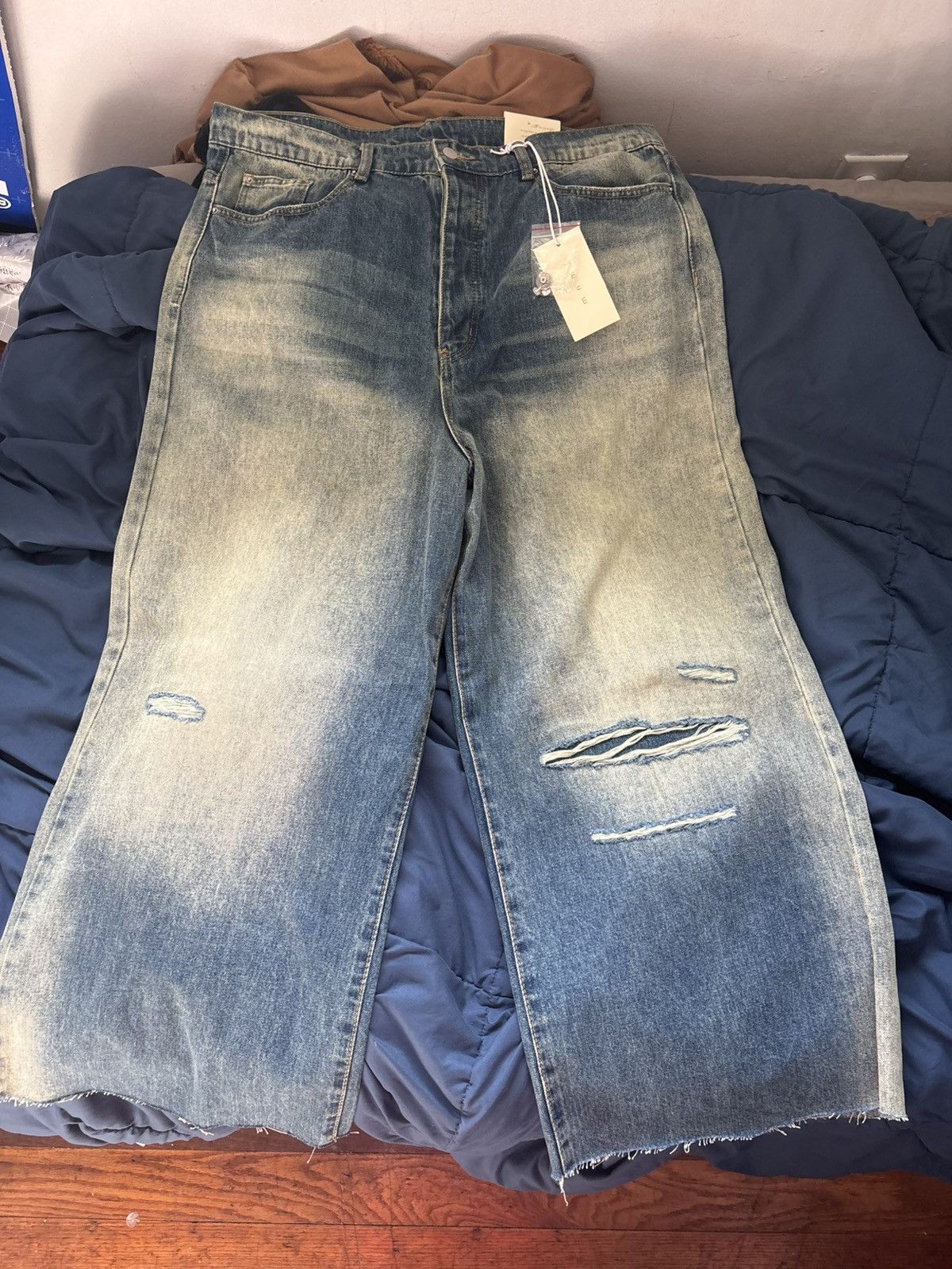 MNML mnml wide leg jeans Size US 38 / EU 54 - 3 Thumbnail