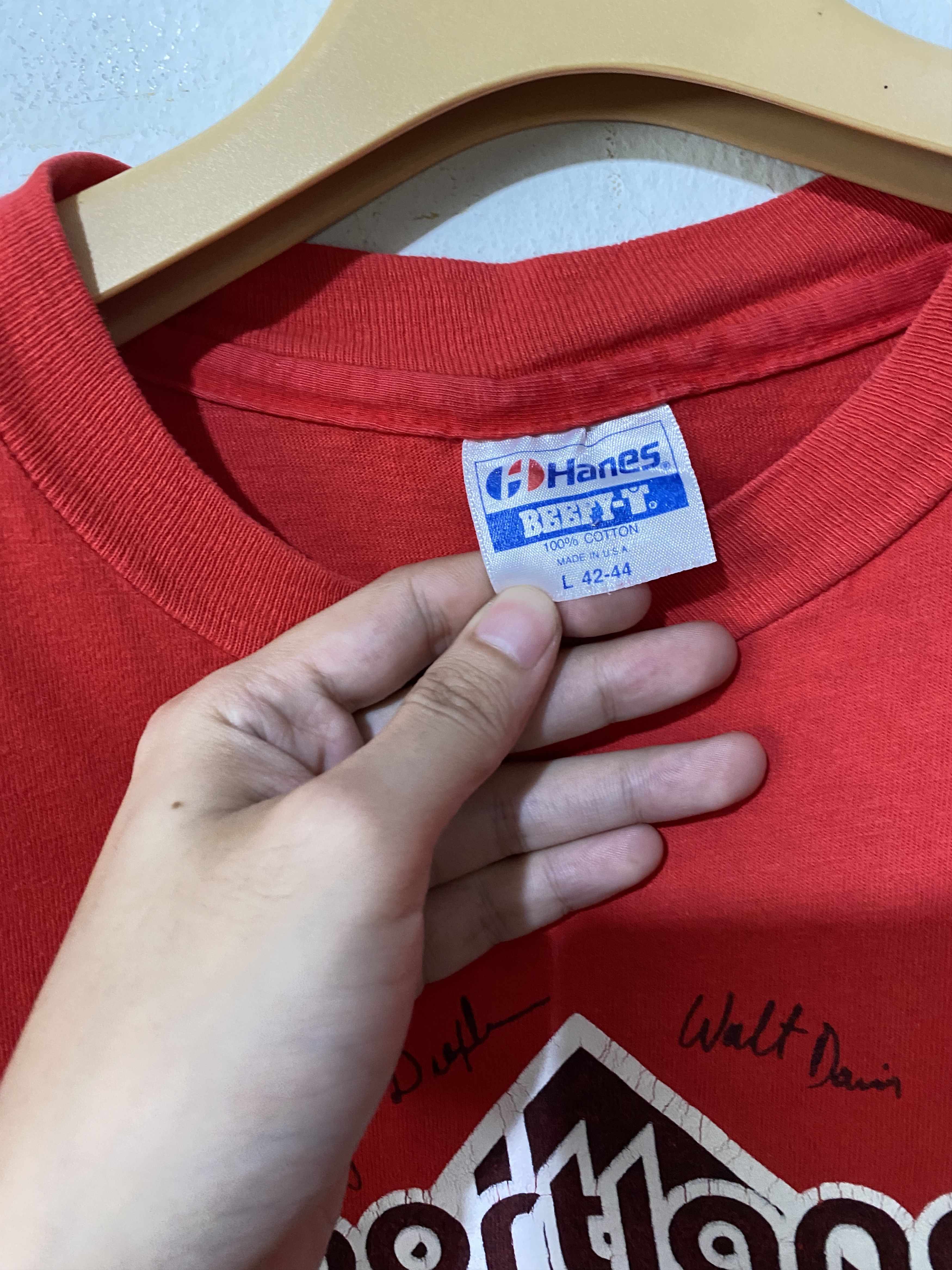 NBA × Starter × Vintage Vintage 90s Portland Trail Blazers NBA T-shirt Size US M / EU 48-50 / 2 - 5 Thumbnail