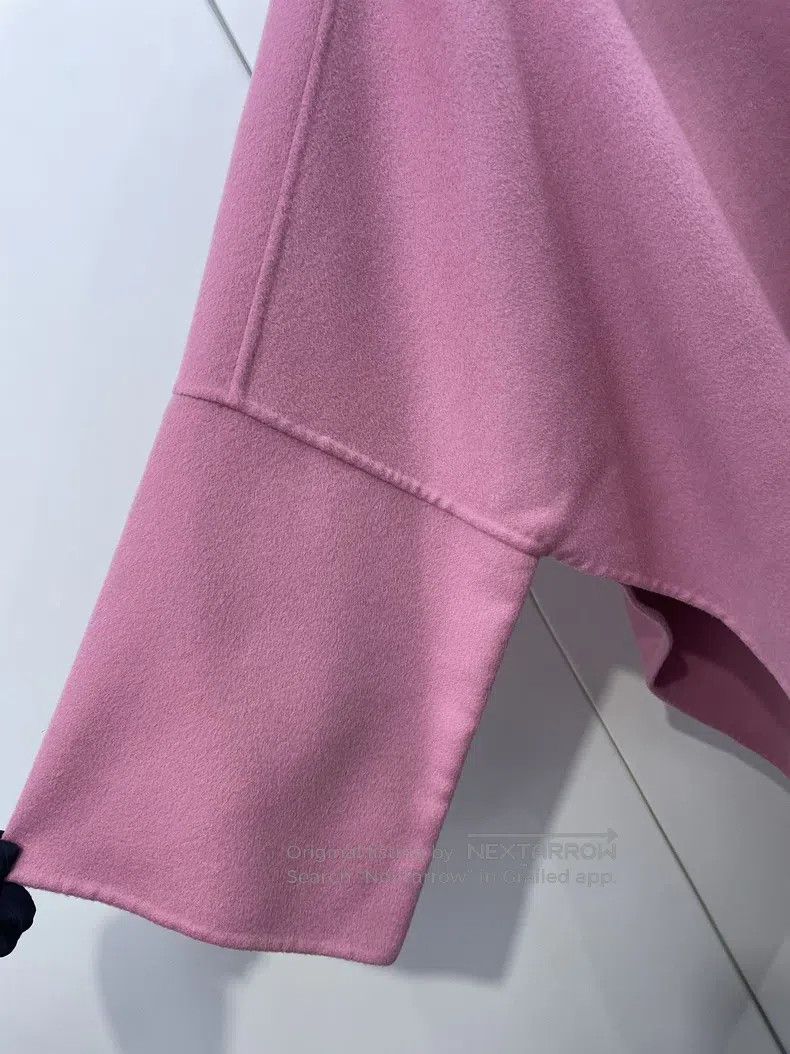 Loro Piana Loro Piana Pink Shawl Double-faced Cashmere Cloak Size S / US 4 / IT 40 - 4 Thumbnail